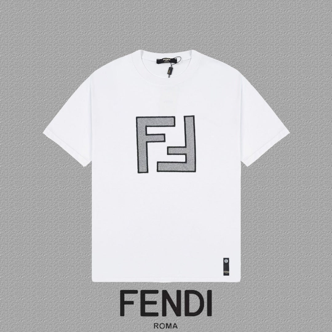 Fendi 2026 Men's Short-Sleeve T-Shirt Cotton 805948