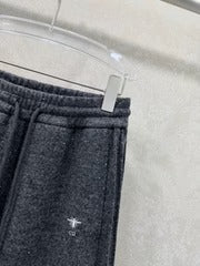 DIOR 25S SEQUIN WIDE-LEG PANTS 644