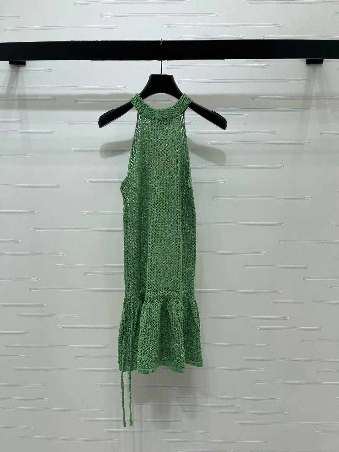 Miu Miu Mint green Halter-neck in Polyamide 373093