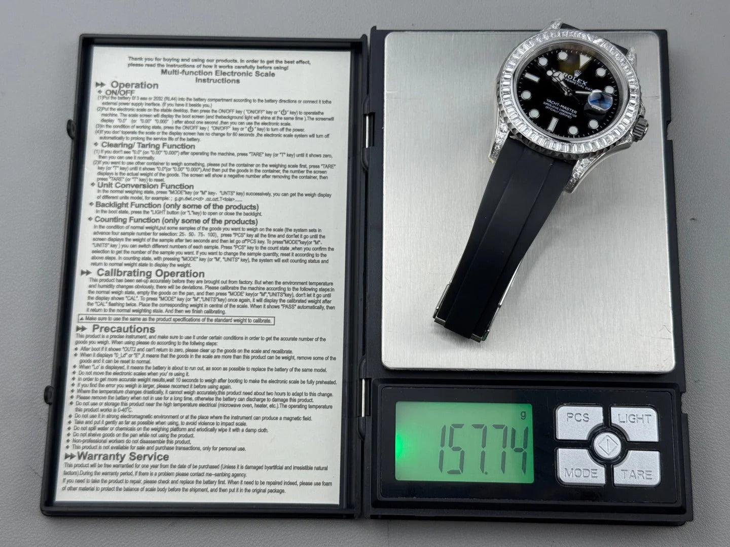 Rolex Yacht-Master 42mm Black Dial Diamond Bezel