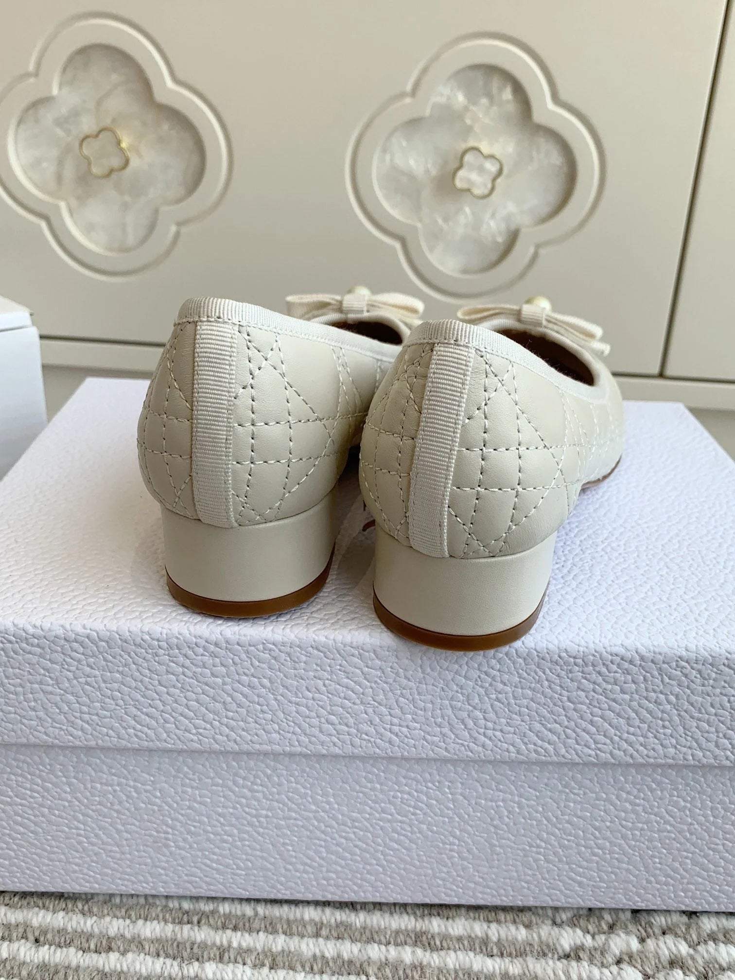 Dior 2026 Bow Pump 30mm Sheepskin 884802