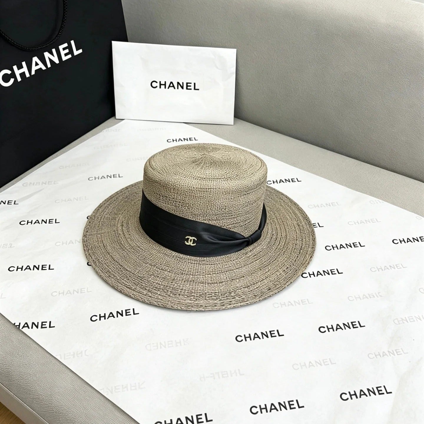 Chanel Flat Top Hat 212947