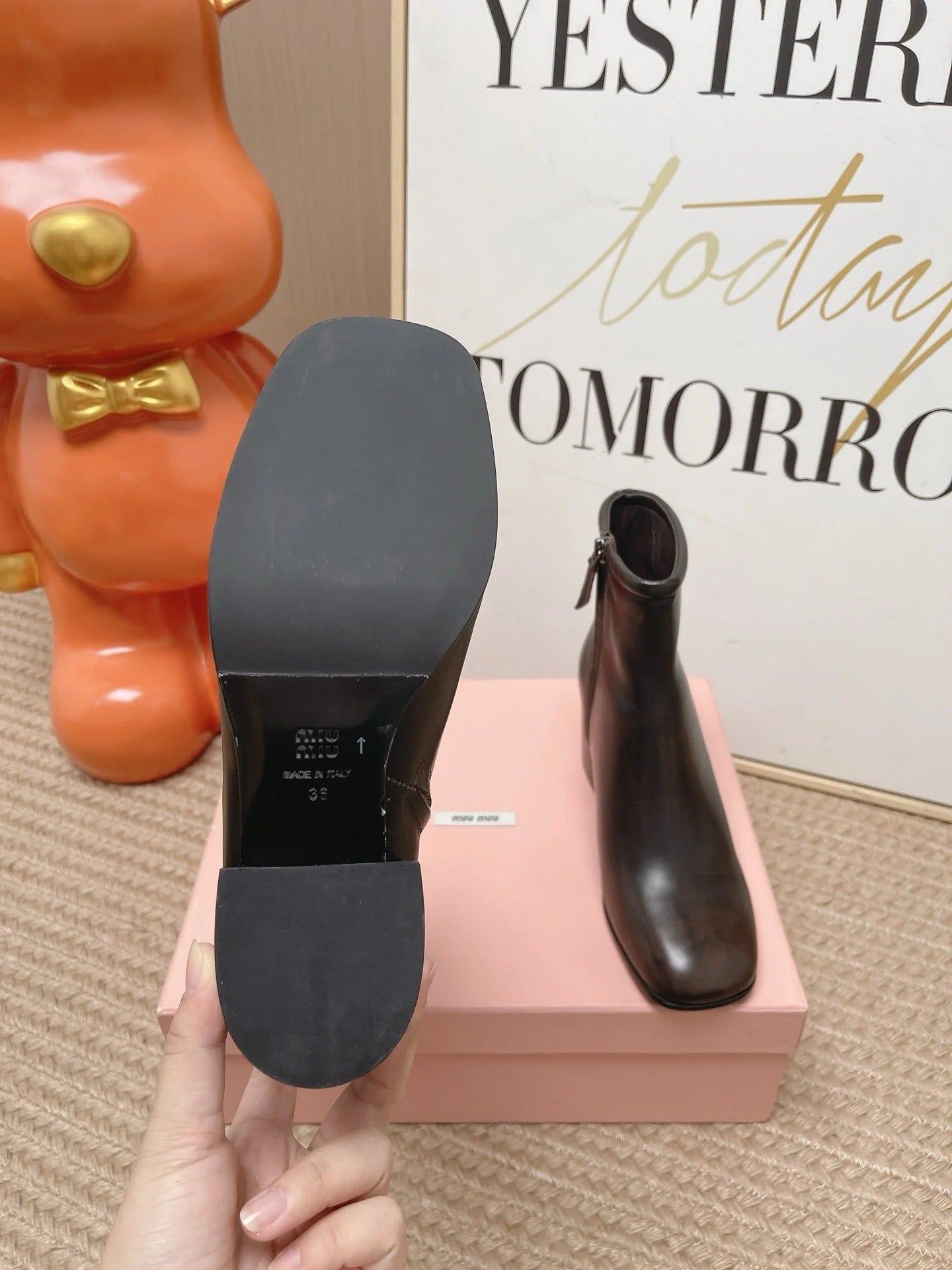 Miumiu 2026 Ankle Boots 60mm Cowhide 950954