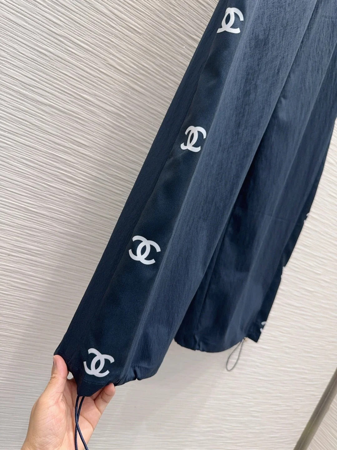 Chanel 2026 Wide-leg Trouser With Waistband Cotton Nylon 827713
