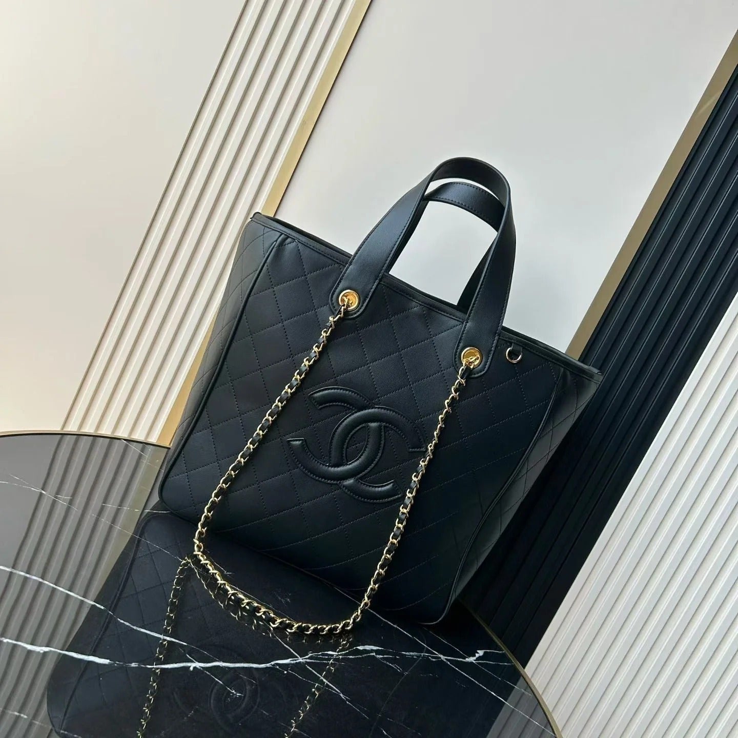 Chanel 2026 Double C Tote Bag Calfskin