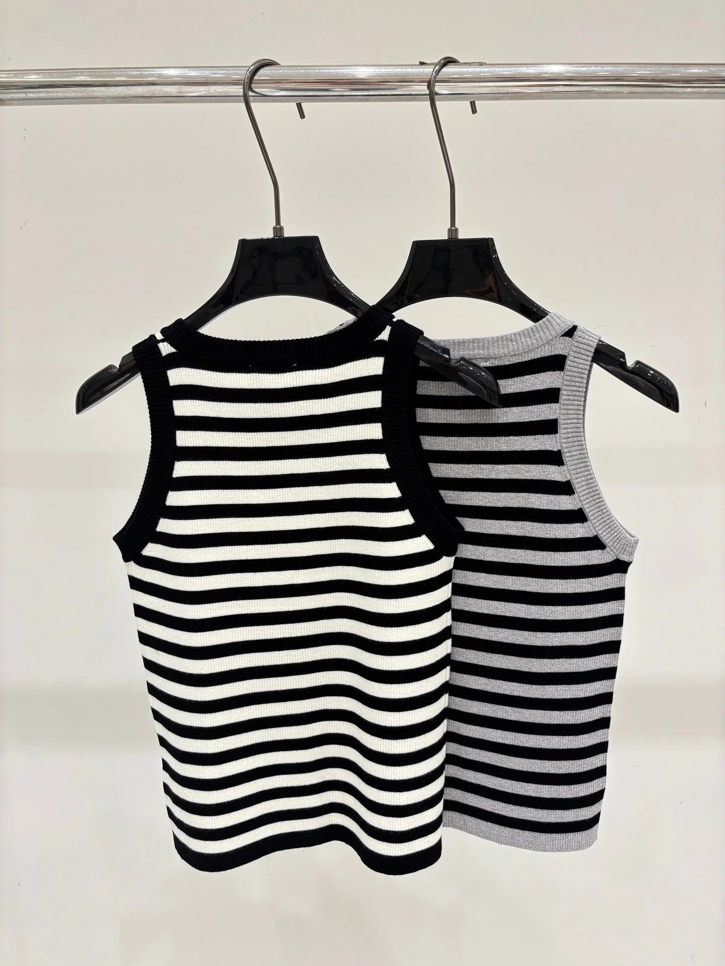 Chanel 2026 Striped Vest Wool 413791