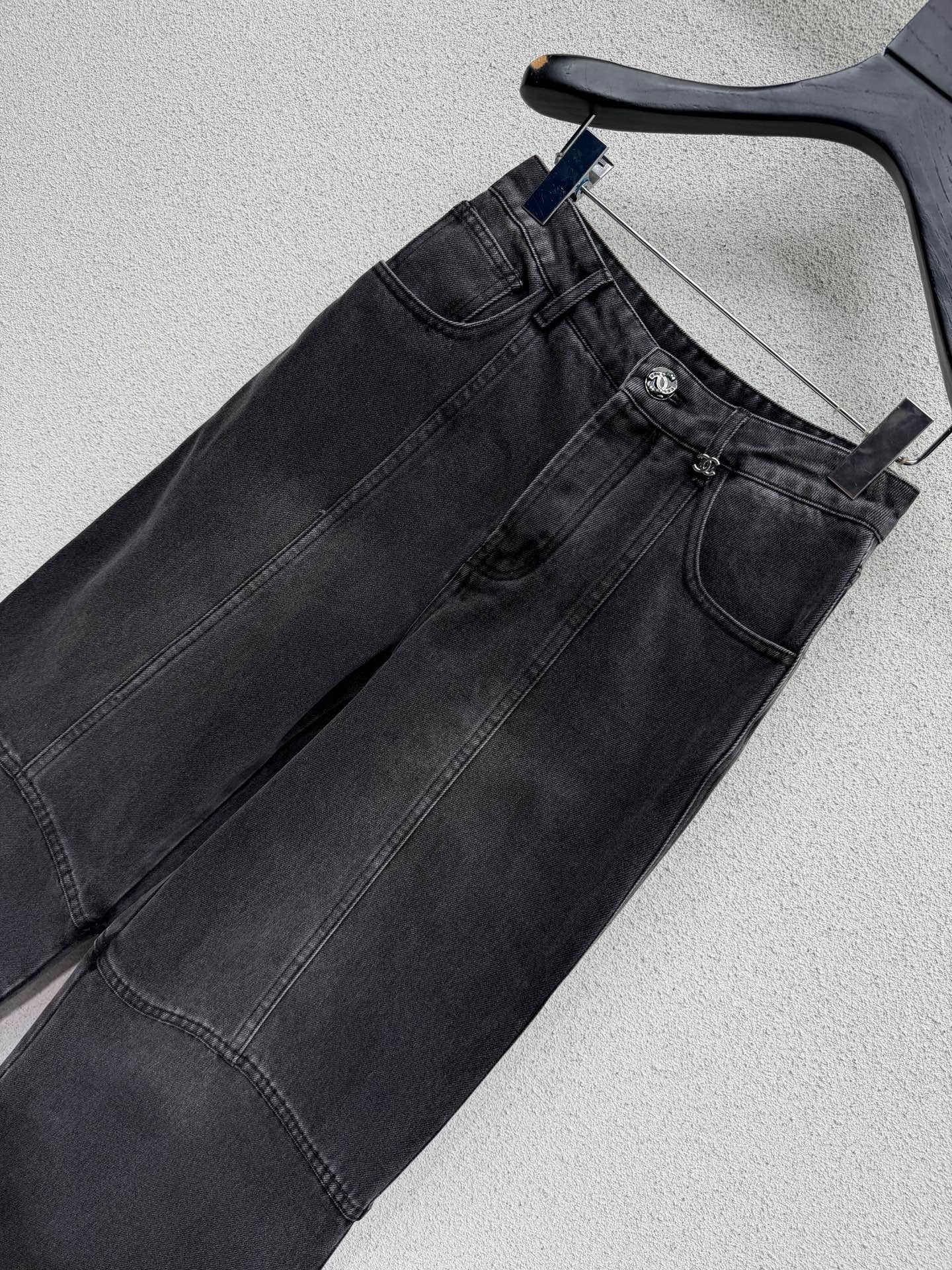 Chanel 2026 Wide-Leg Jeans Cotton 398343