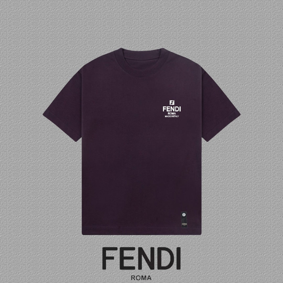 Fendi 2026 Men's Short-Sleeve T-Shirt Cotton 805957