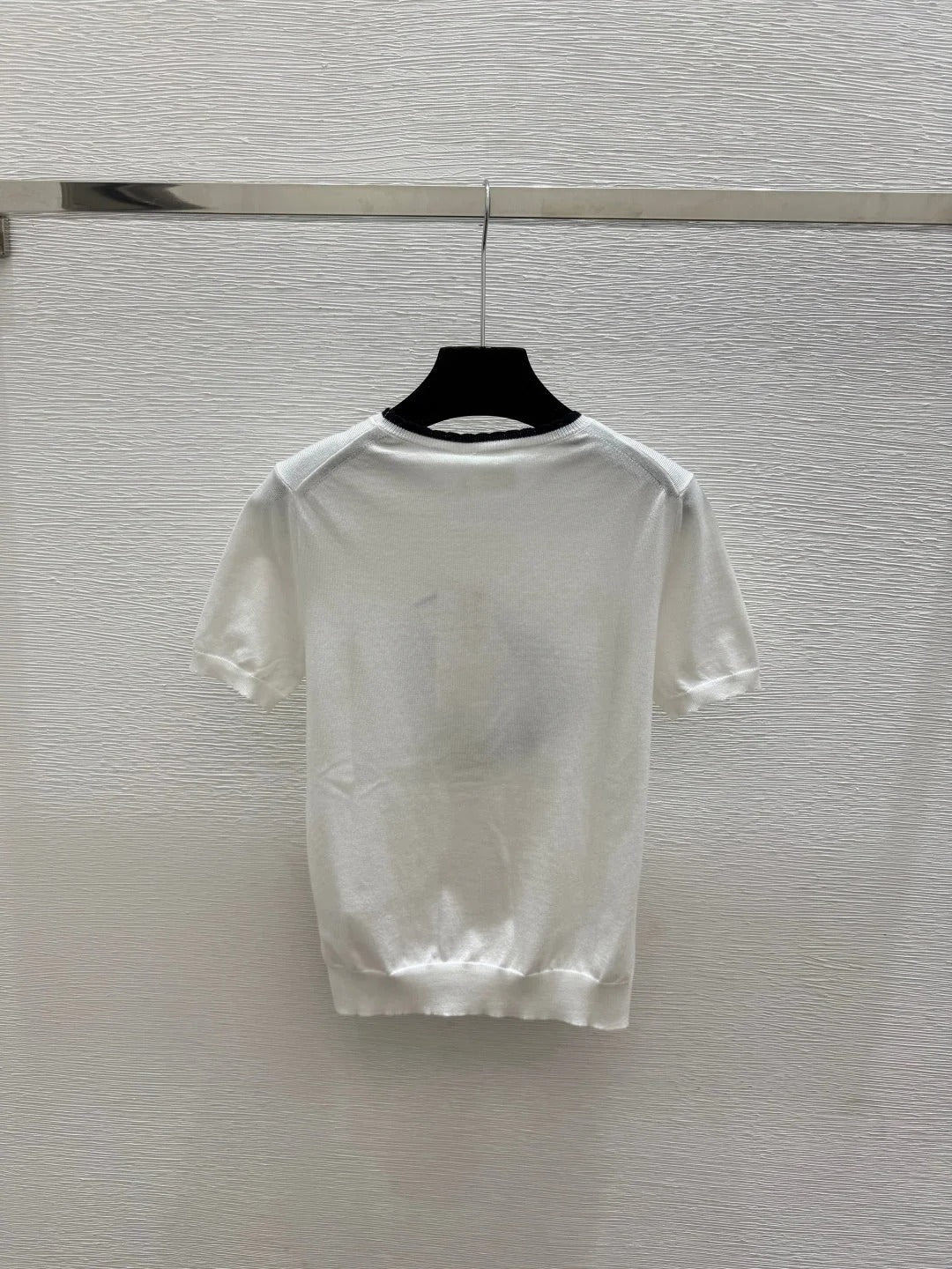 Dior 2026 Knit Short-sleeved Top Wool 757396