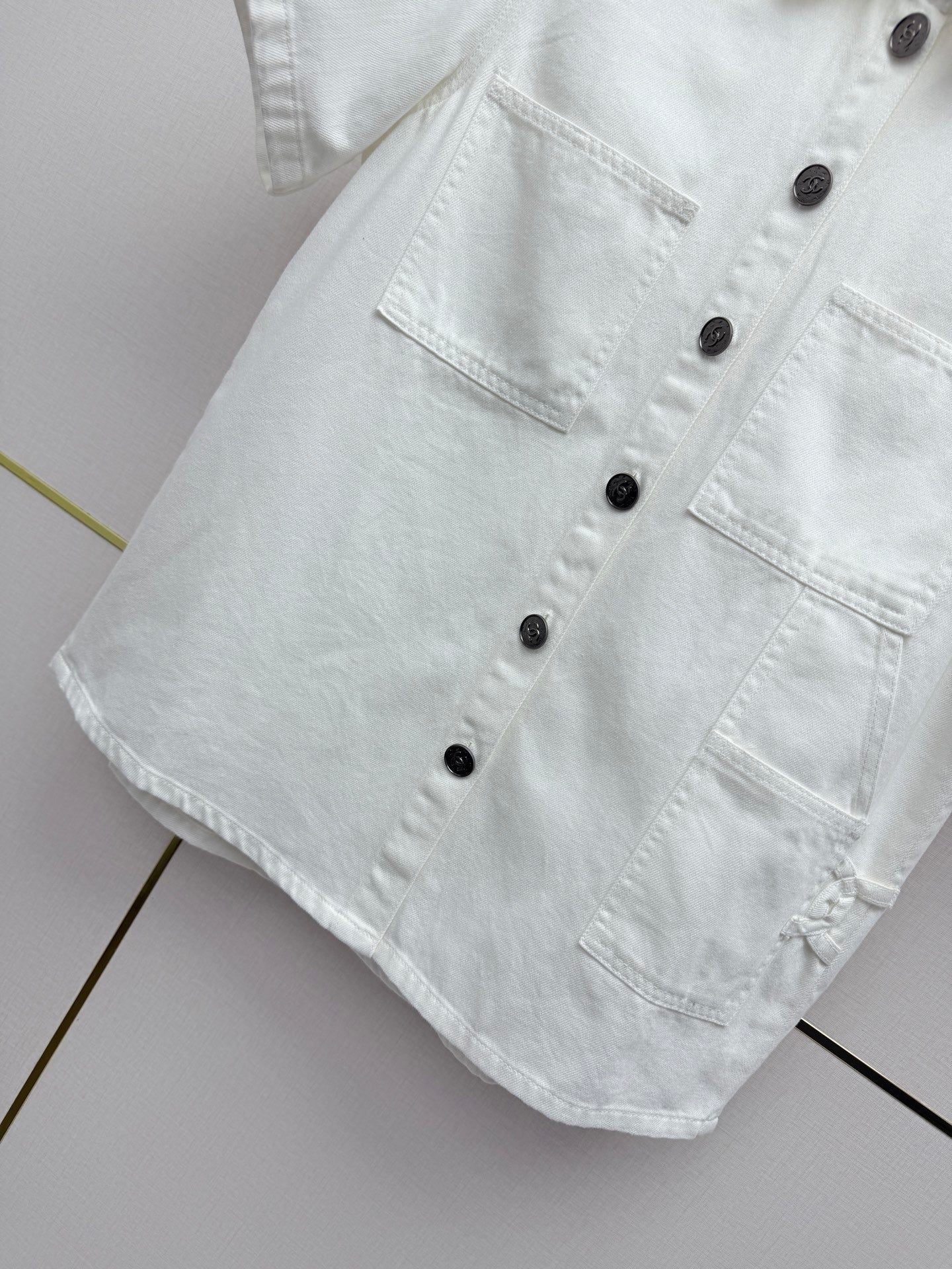 Chanel 26 Shirt White in Cotton 367724