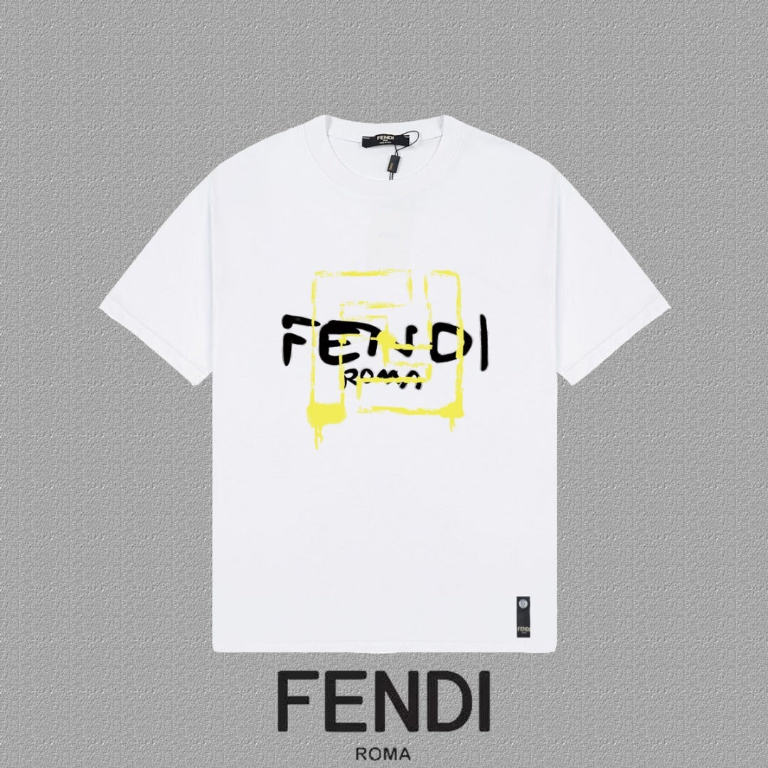 Fendi 2026 Men's Short-Sleeve T-Shirt Cotton 805945