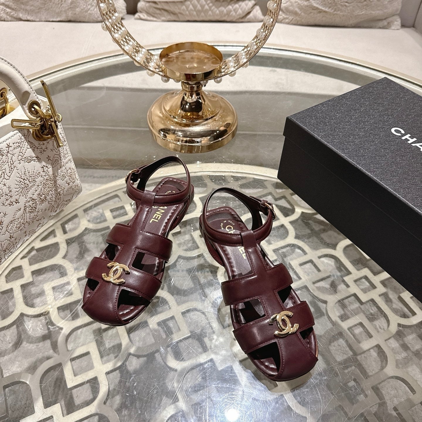 Chanel 2026 Sandals Calfskin 926456