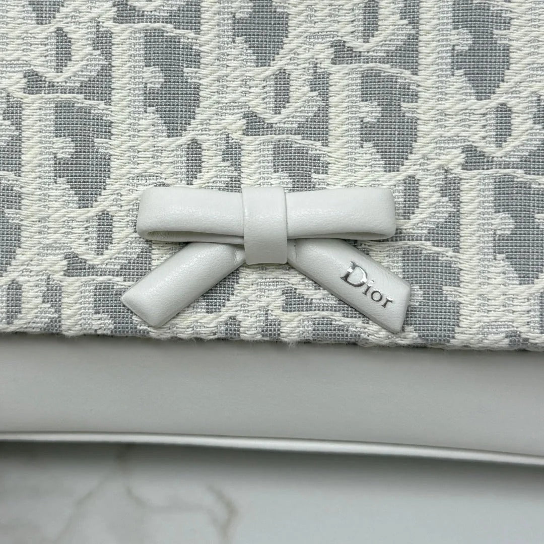 Dior 2026 Chain Bag 21cm Fabric Lambskin