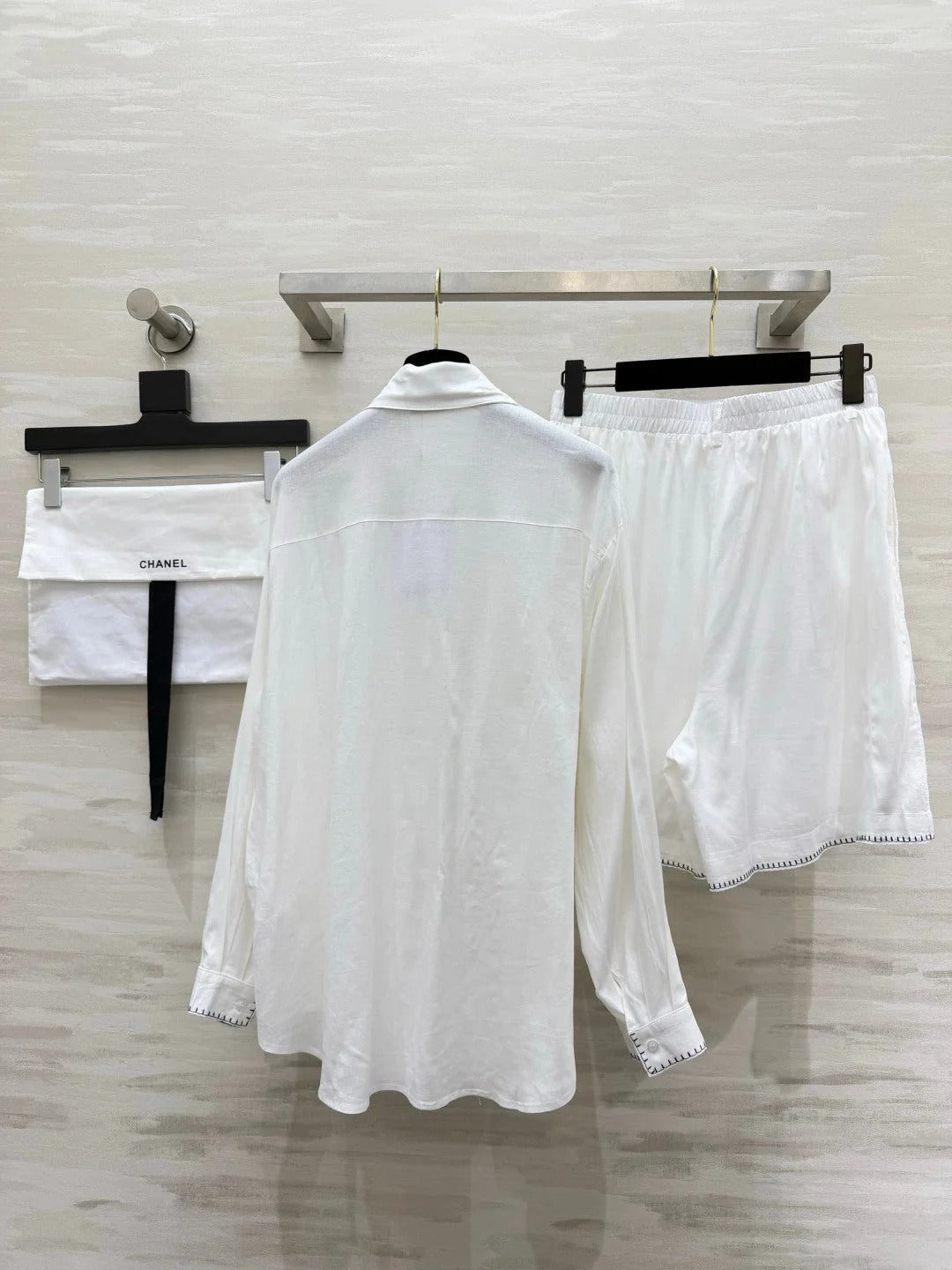 Chanel 2026 Set White And Black Cotton 414195
