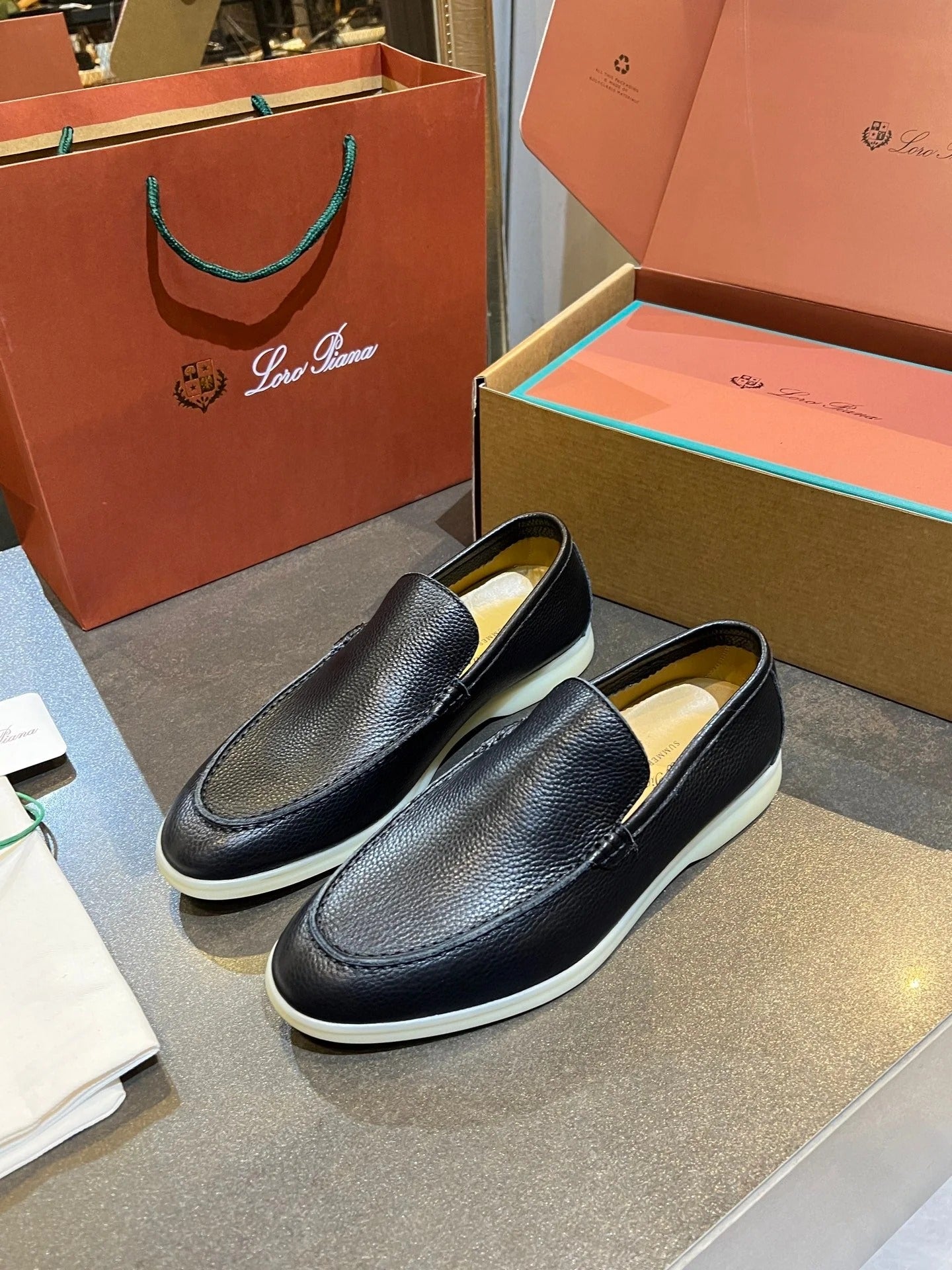 Loro Piana 2026 Loafer Grained Calfskin 921987