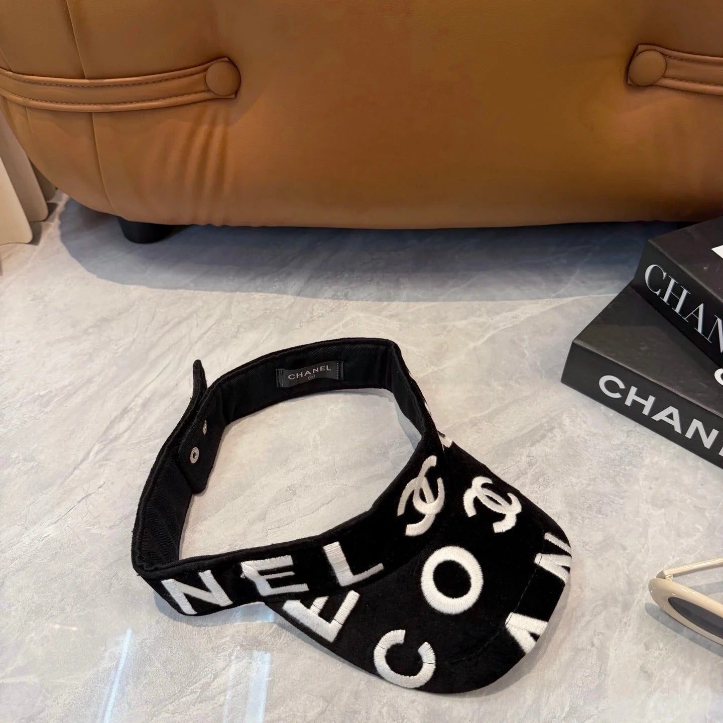 Chanel Coco Beach Hat With Visor 401122