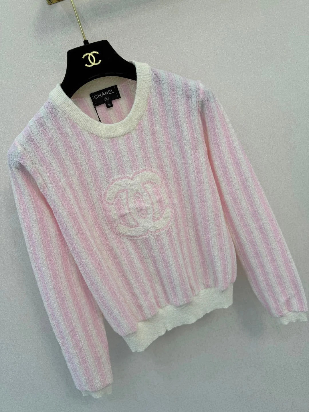 Chanel 2026 Striped Sweater Wool 417561