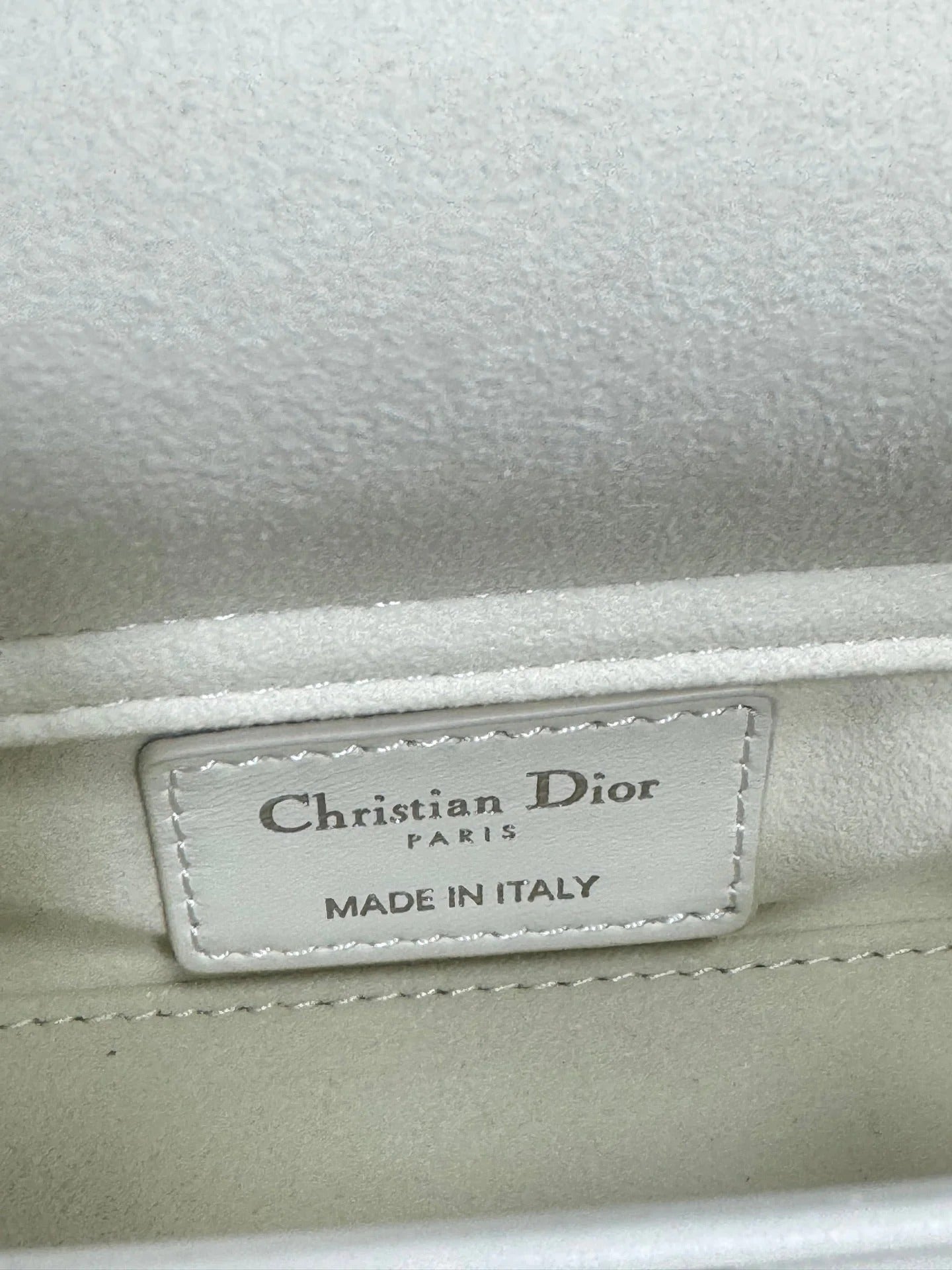 Dior 2026 Lady D-Joy Micro 16cm White Lambskin 158851