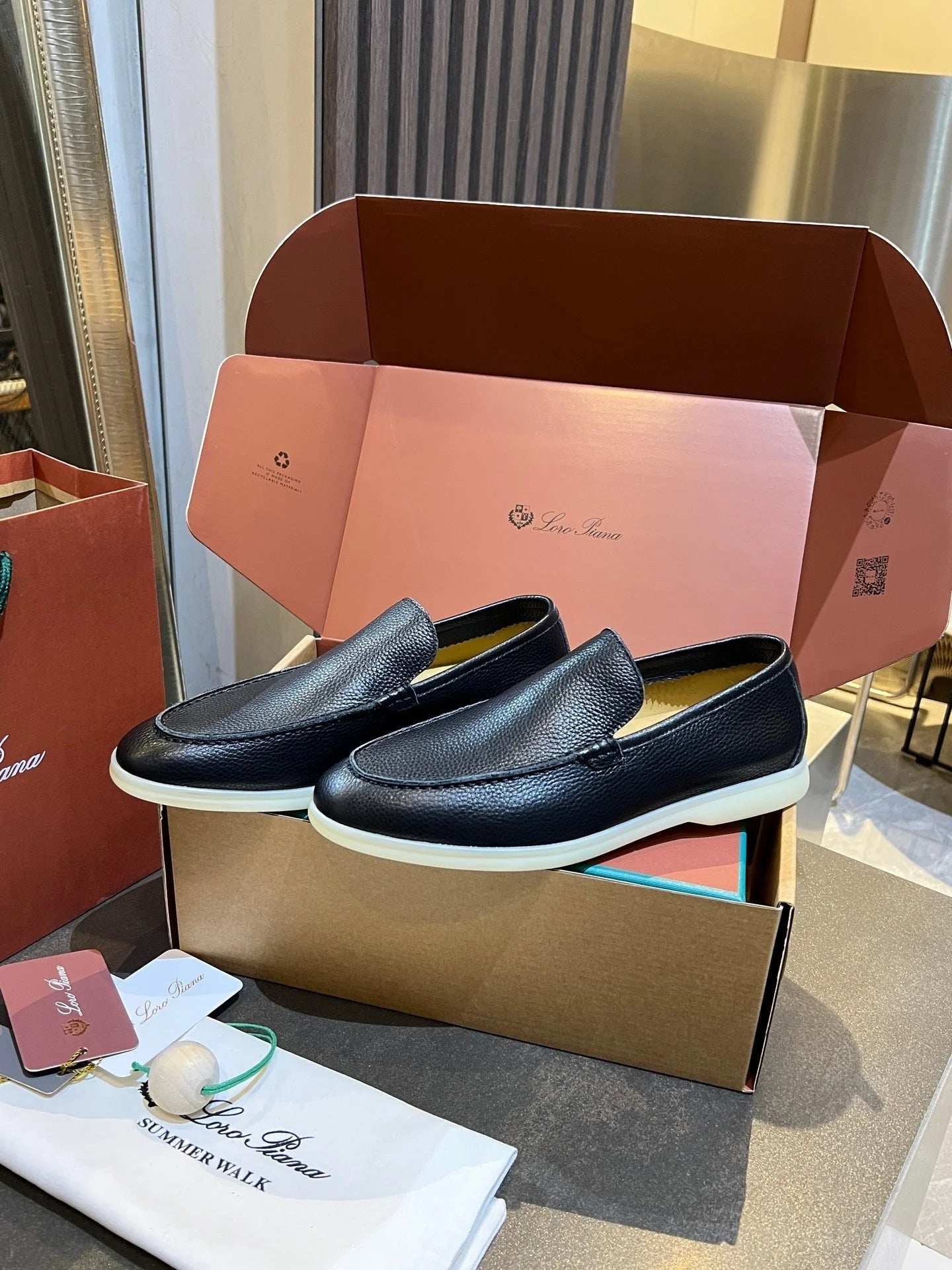 Loro Piana 2026 Loafer Grained Calfskin 921987