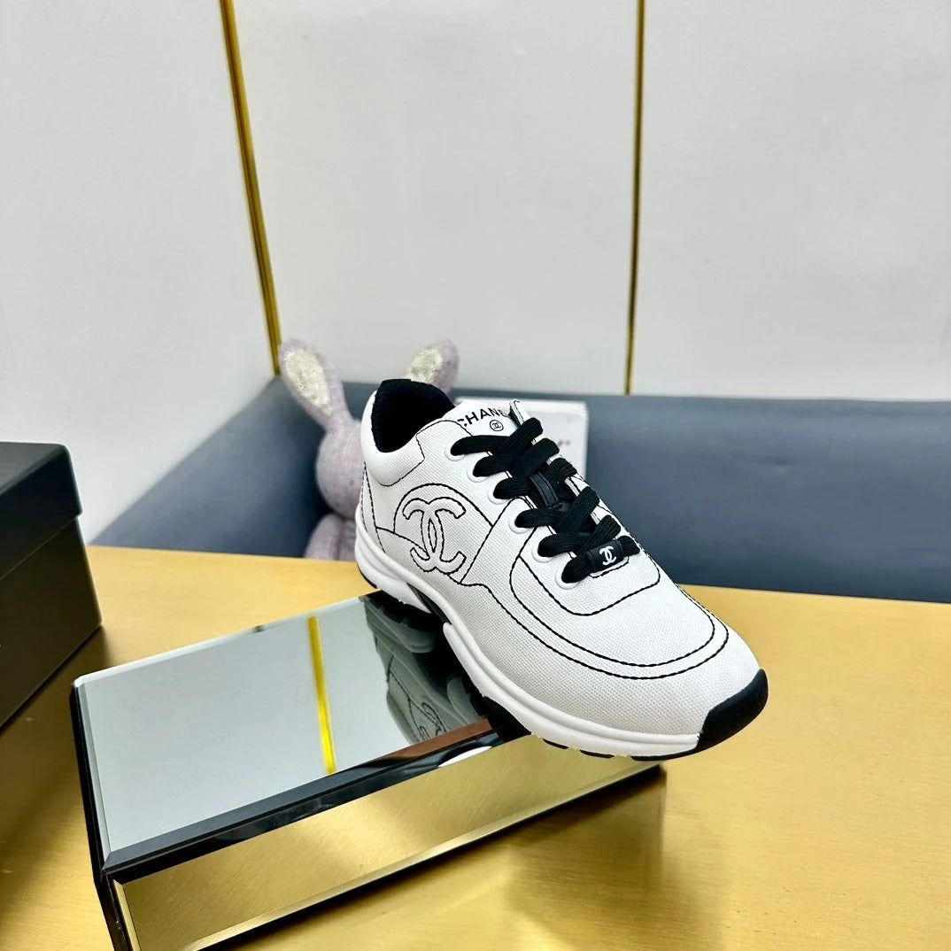 Chanel 2026 CC Logo Sneakers Fabric 986968