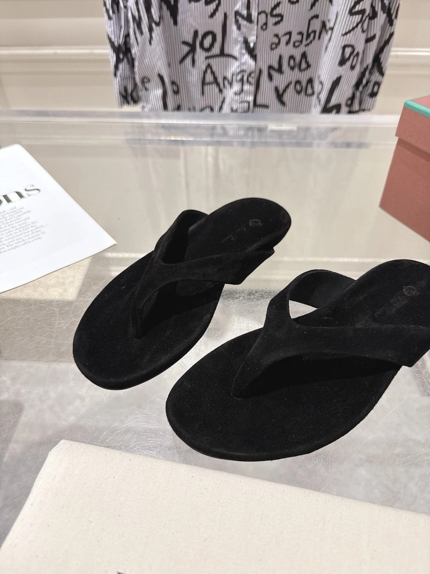 Loro Piana 2026 Thong Sandal Suede 918905