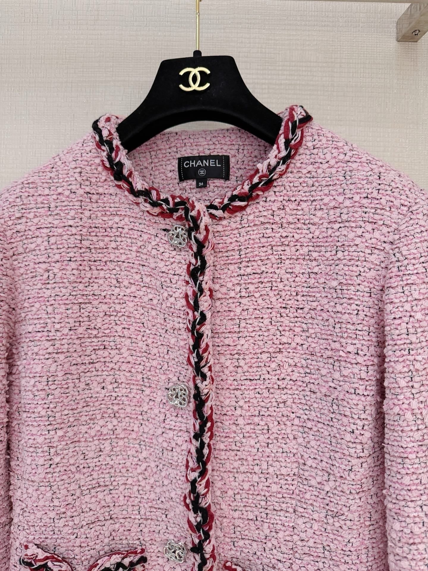 Chanel 2026 Jacket Pink Wool 418413