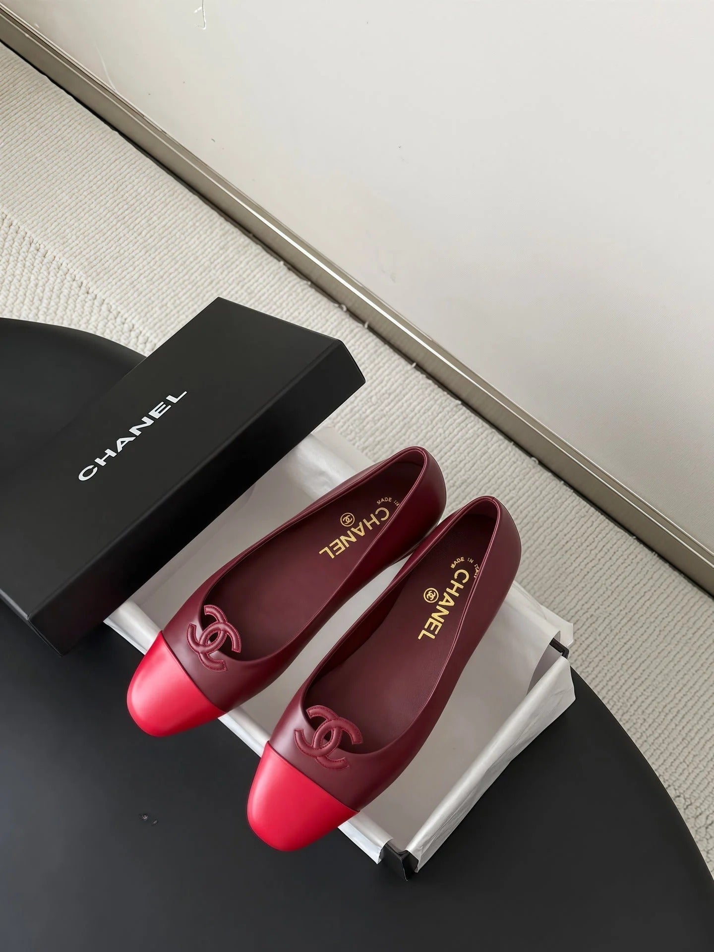 Chanel 2026 Ballet Flat Cowhide 913715