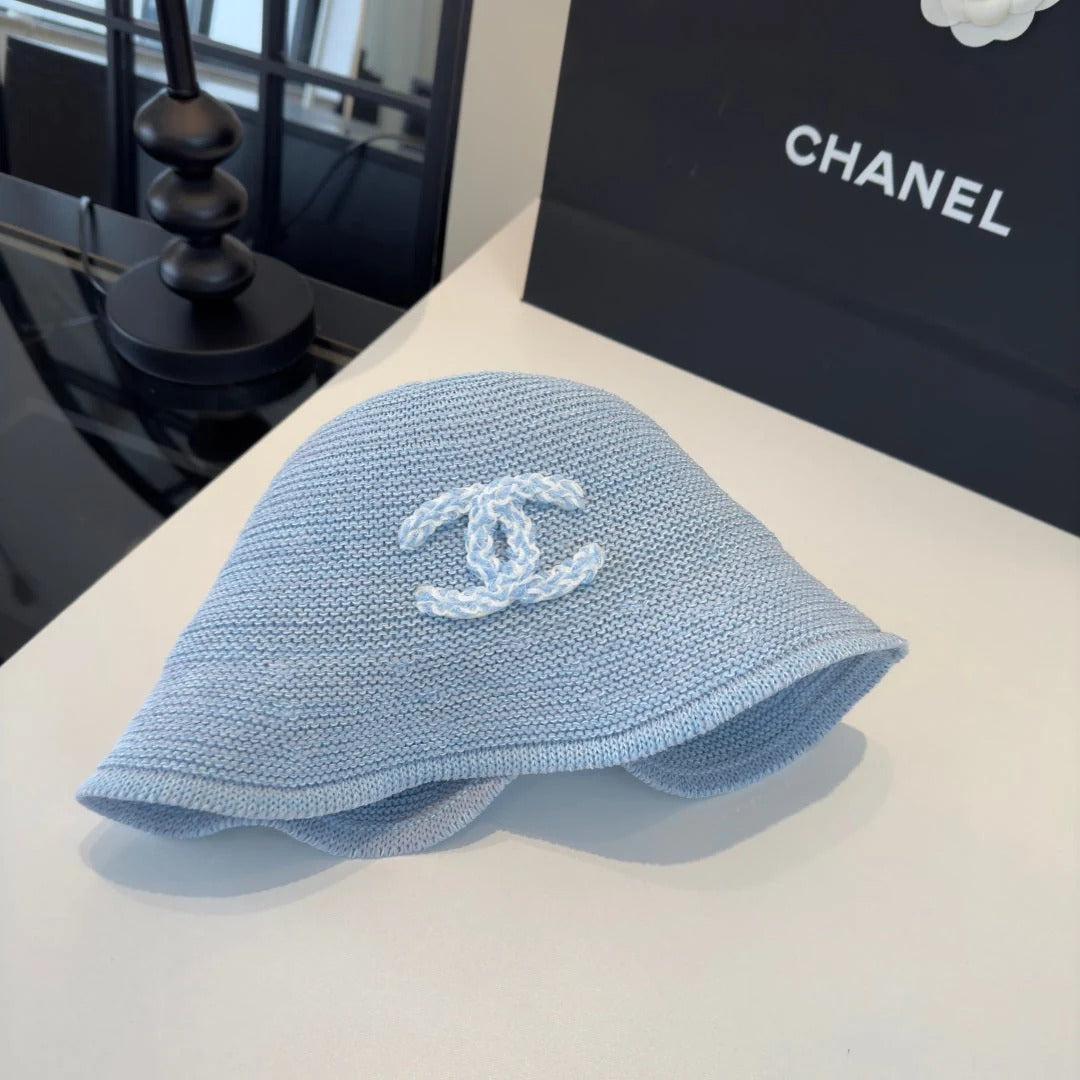 Chanel Knitted Bucket Hat 380655