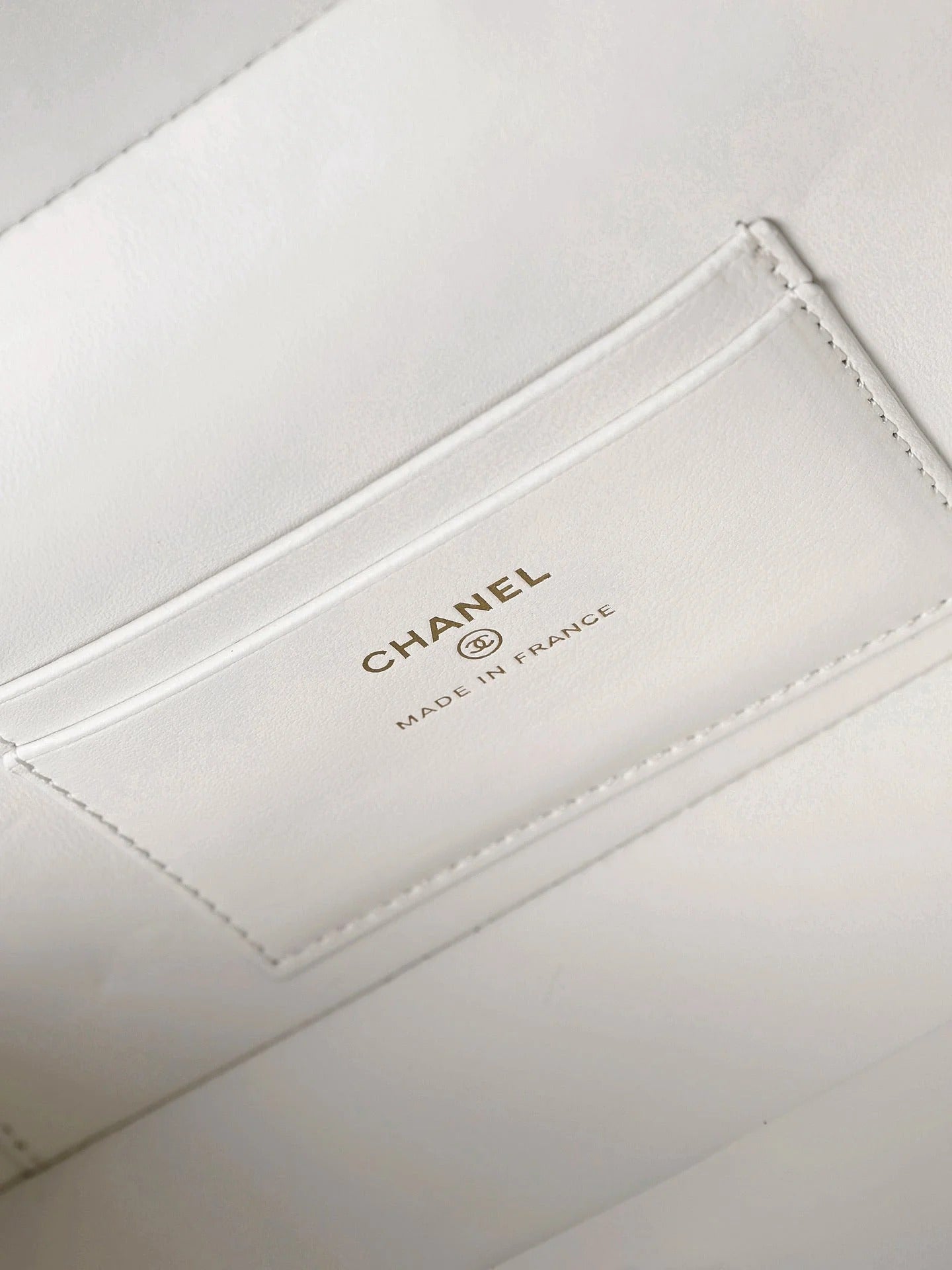 Chanel 2026 Crocodile Embossed Vanity Bag 25cm Leather