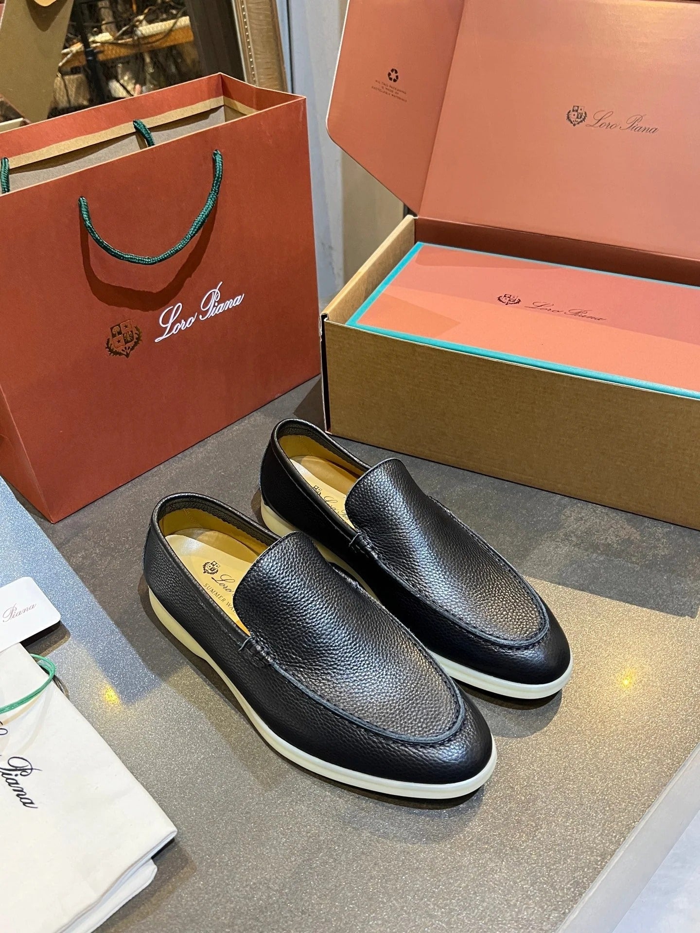 Loro Piana 2026 Loafer Grained Calfskin 921987