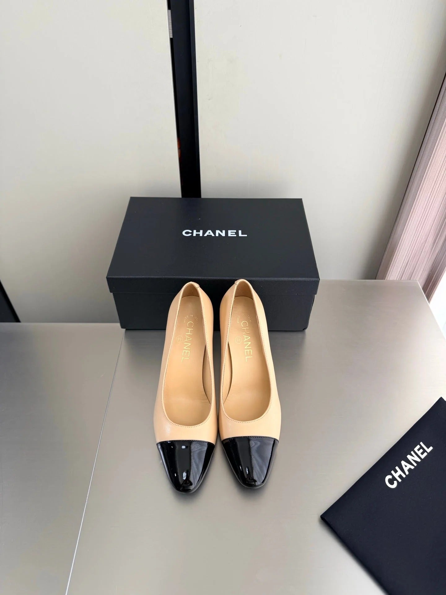 Chanel 2026 Little Red Apple Heel Pump 85mm Lambskin 929469