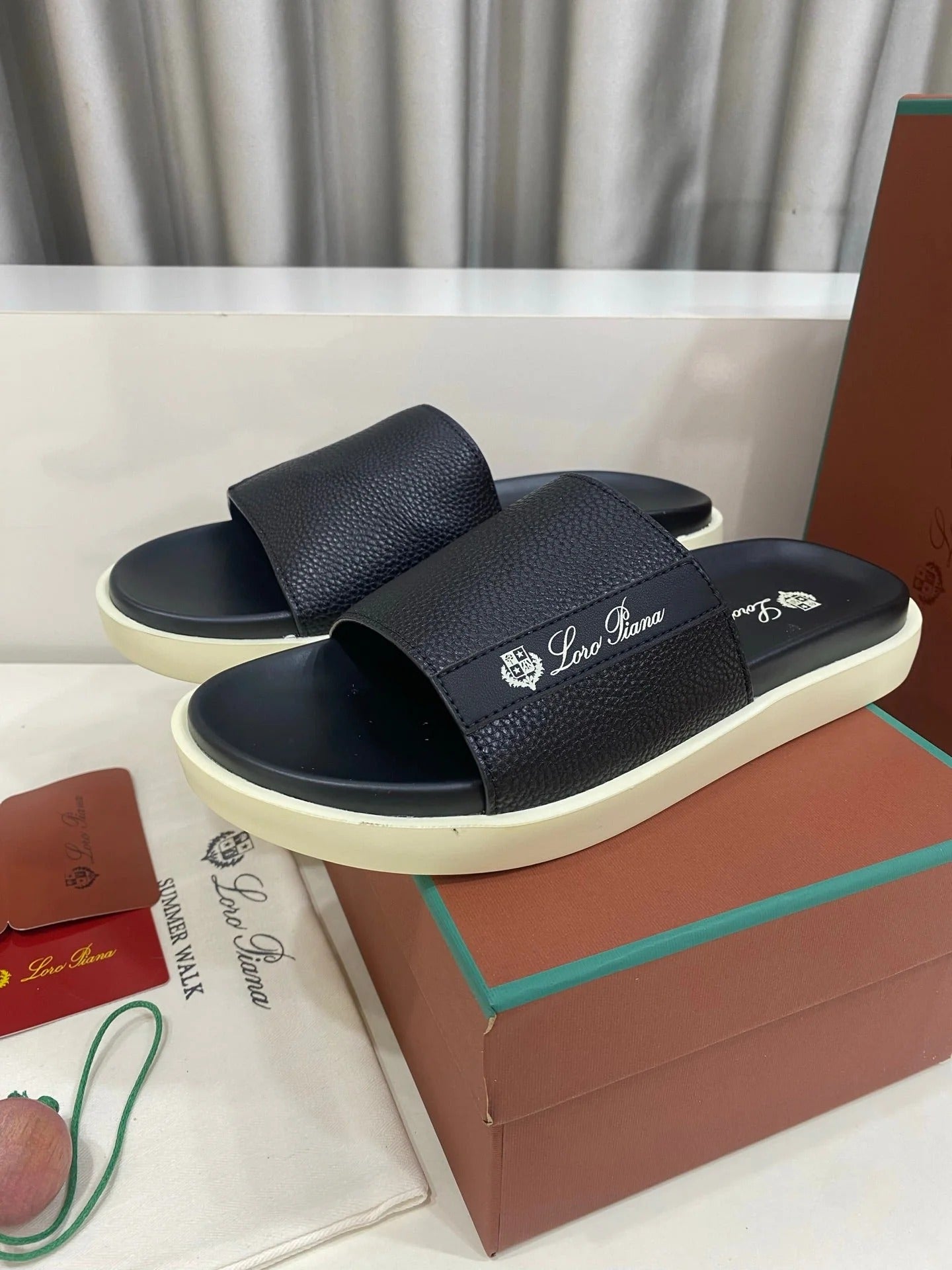 Loro Piana 2026 Slipper Suede Leather 911320
