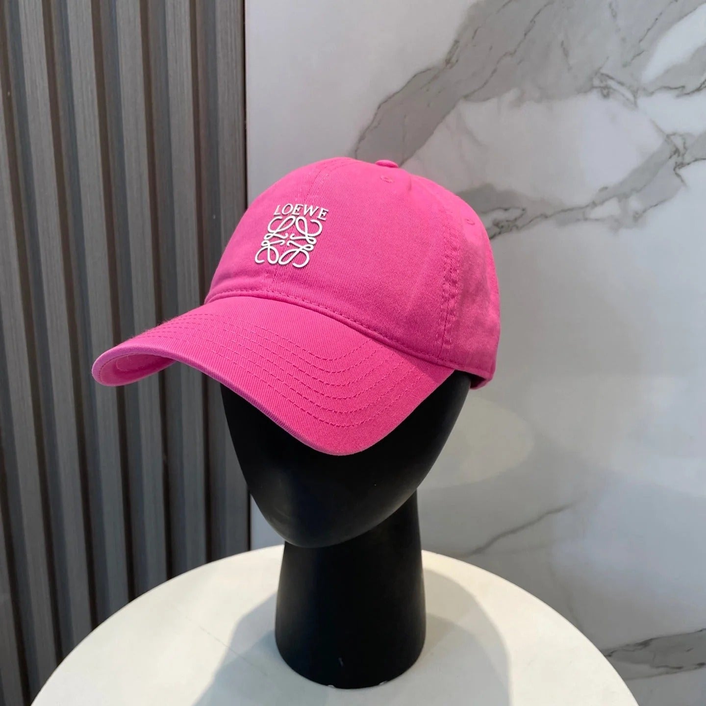 Loewe Logo Cotton Hat 211728
