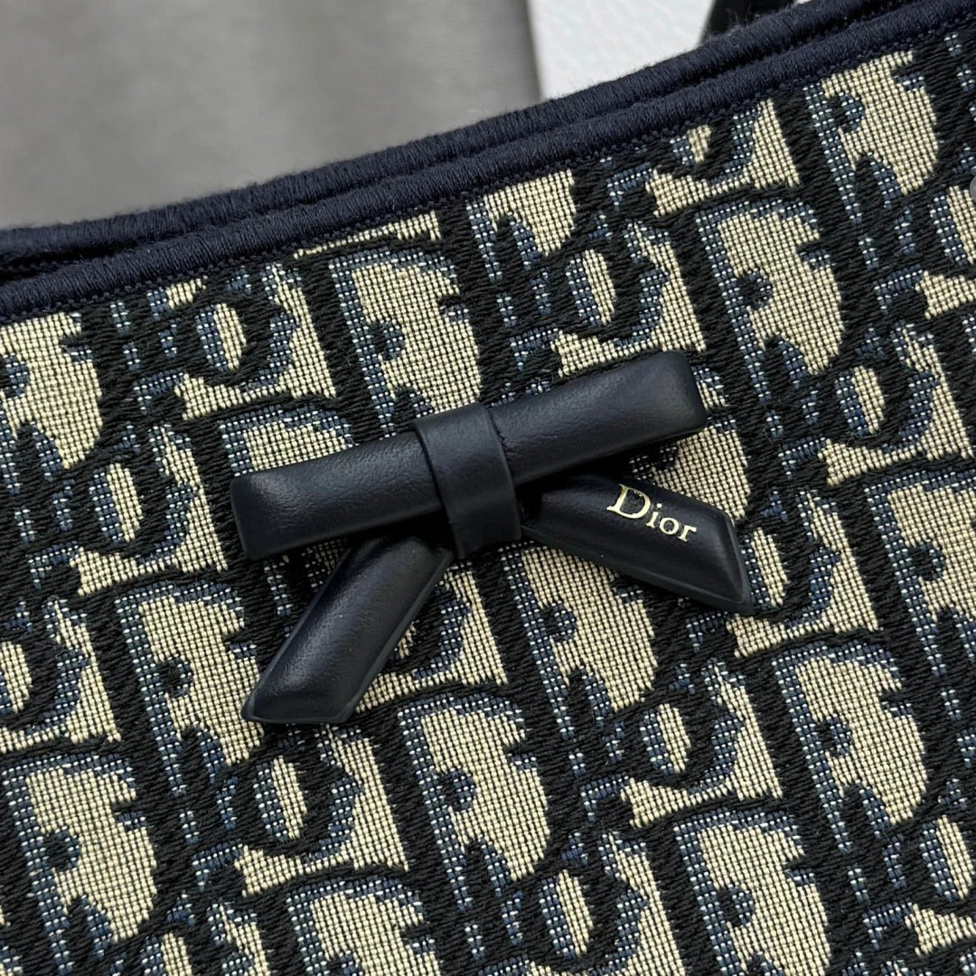 Dior 2026 Promenade Bag 27cm Canvas Suede Leather
