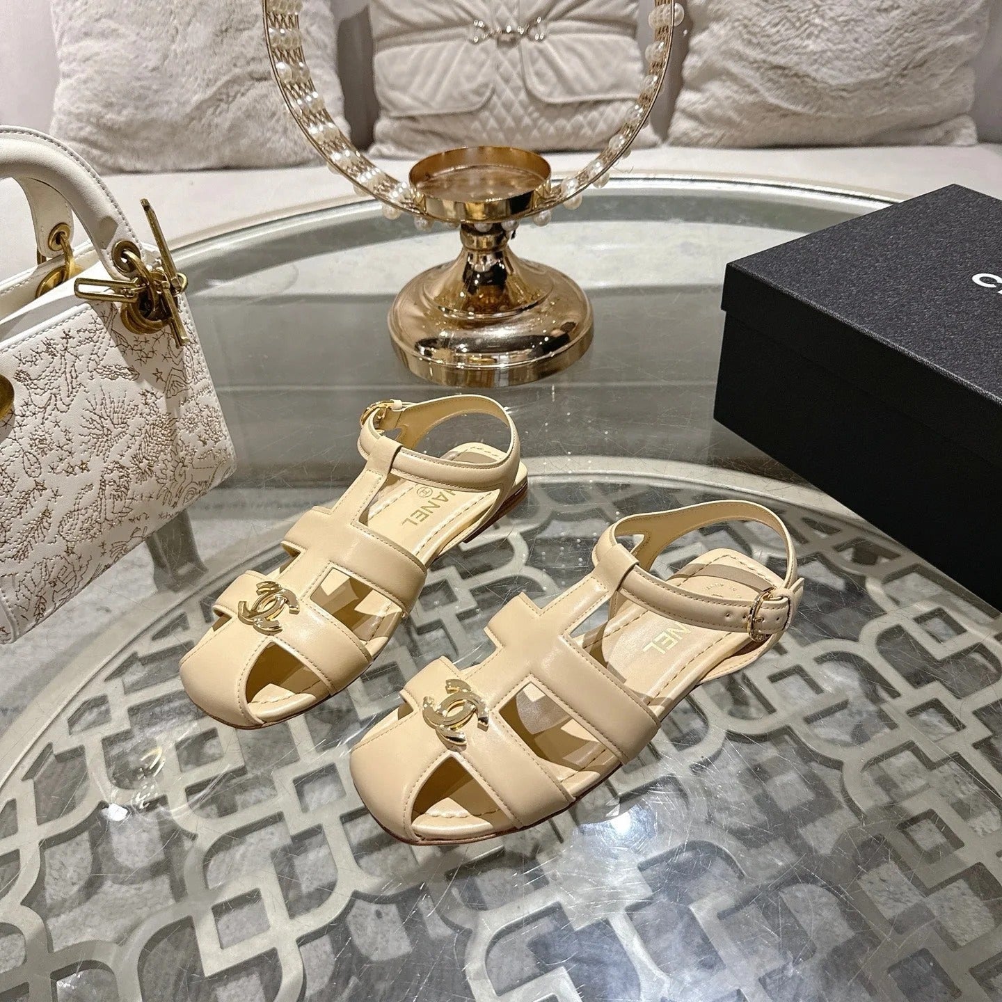 Chanel 2026 Sandals Calfskin 926456