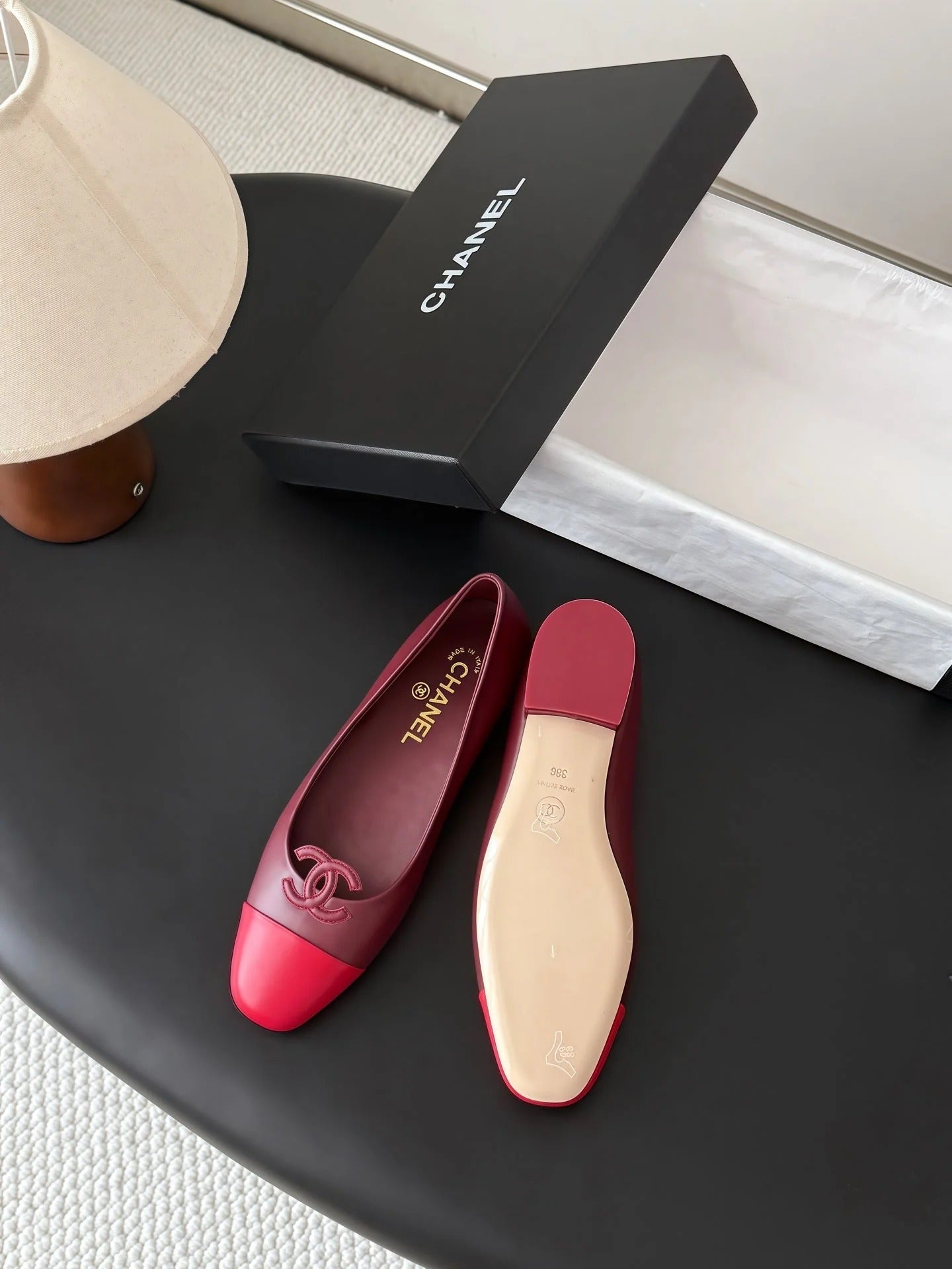 Chanel 2026 Ballet Flat Cowhide 913715