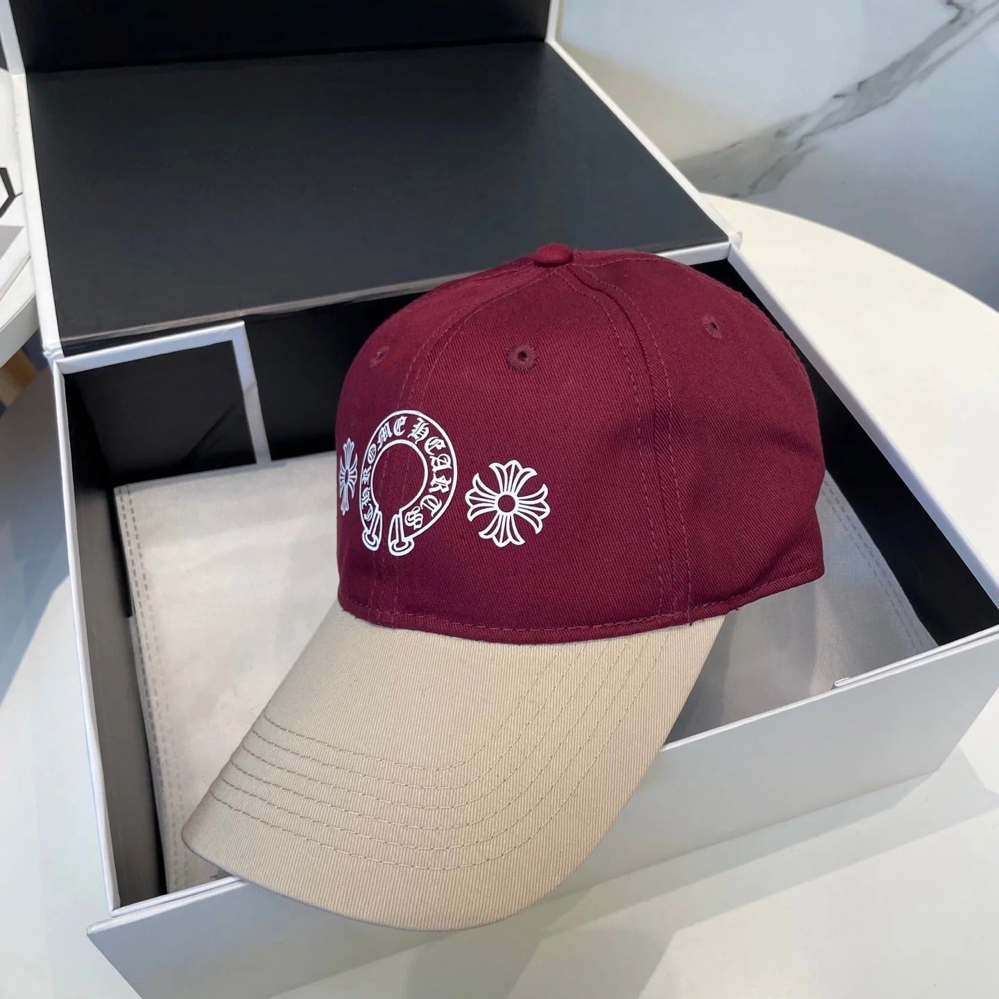Chrome Hearts Cotton Baseball Cap 413120