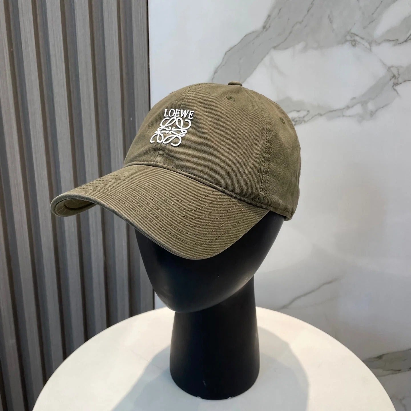 Loewe Logo Cotton Hat 211728