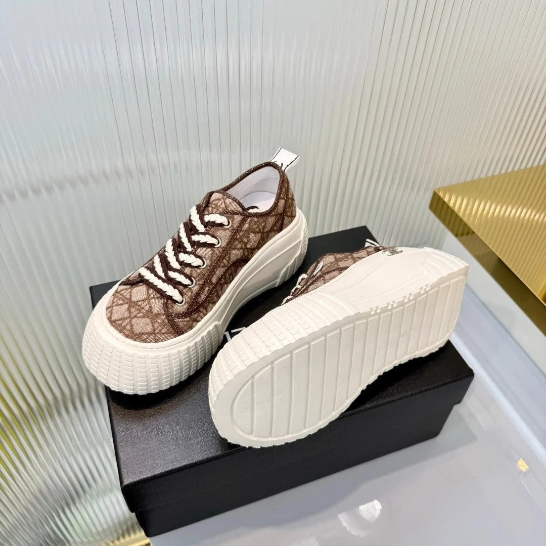 Chanel 2026 Casual Sneakers Denim Leather 927706