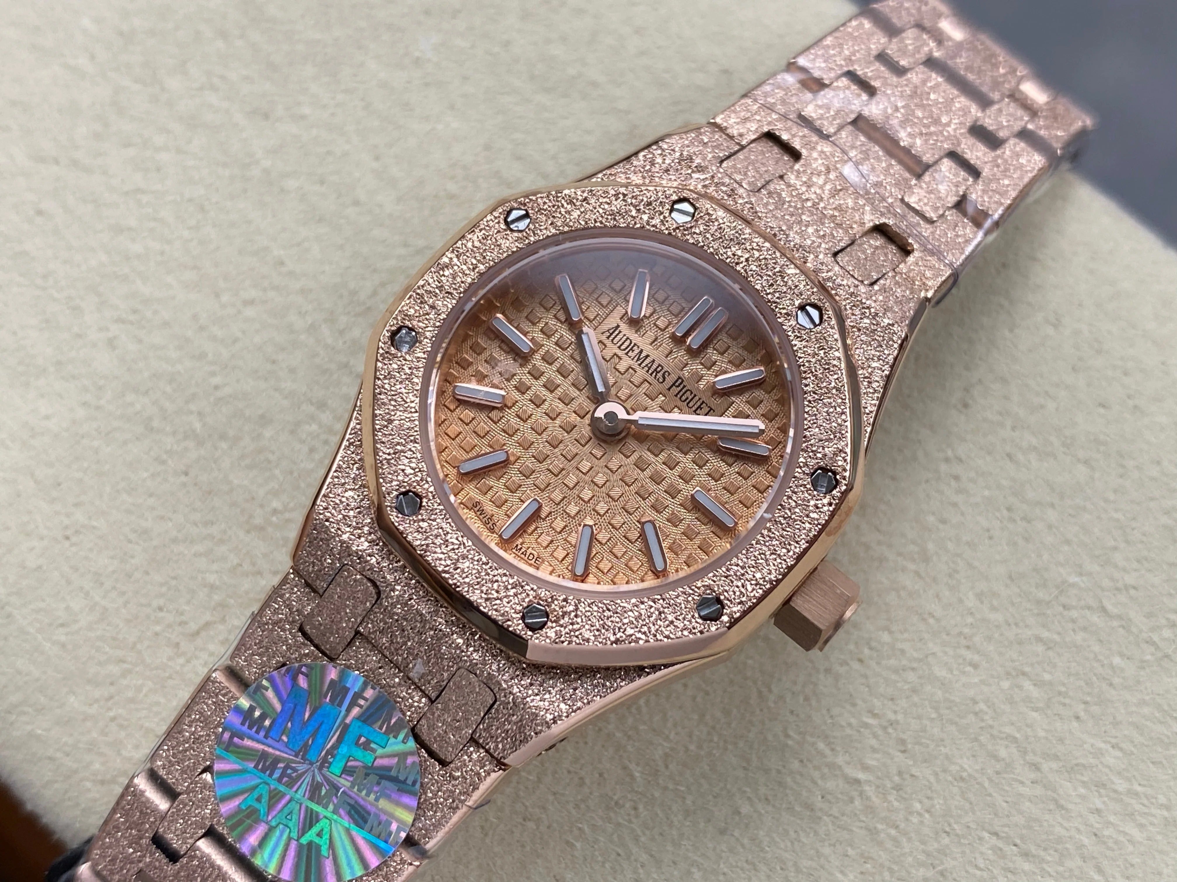 Audemars Piguet Royal Oak 23mm Pink Gold Case