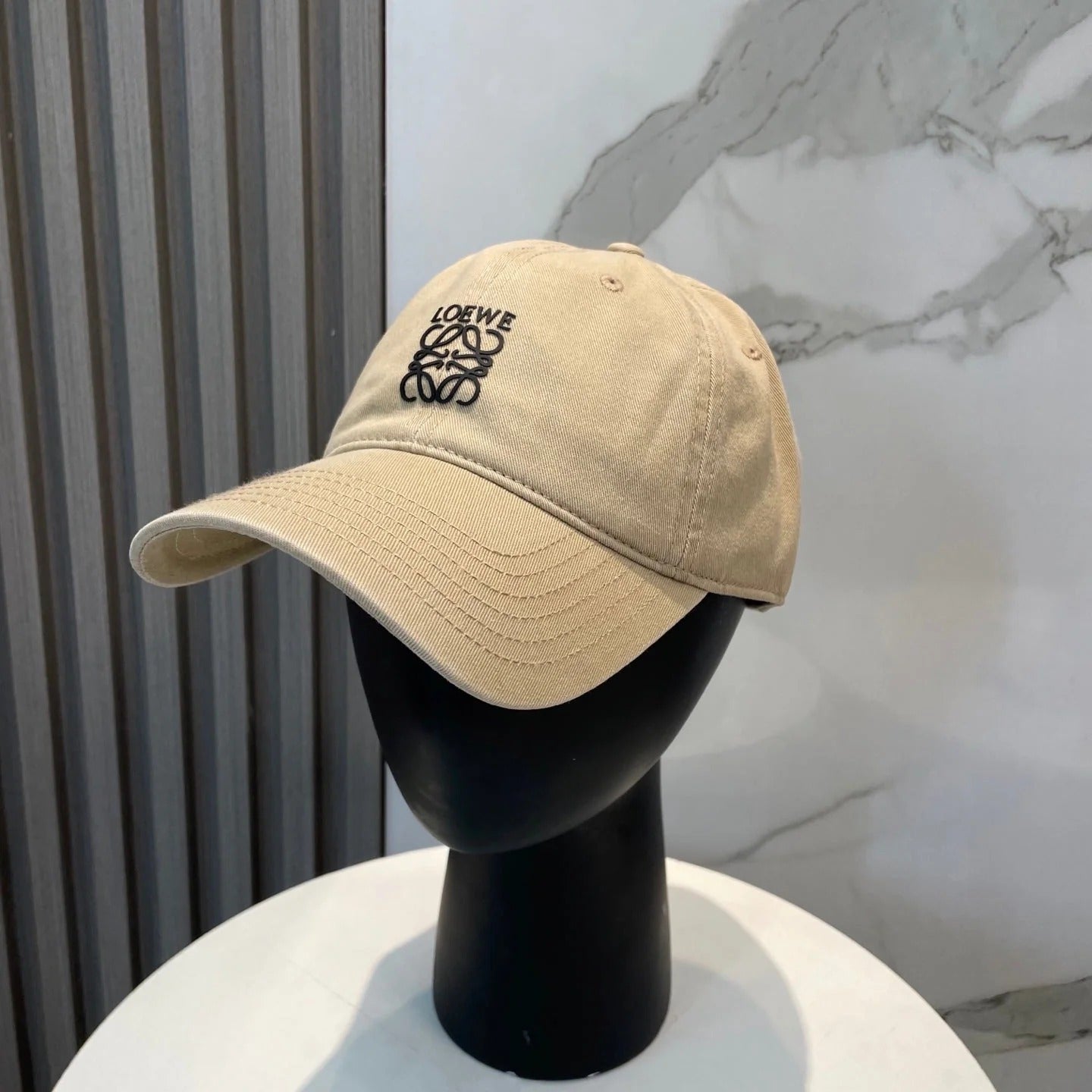 Loewe Logo Cotton Hat 211728