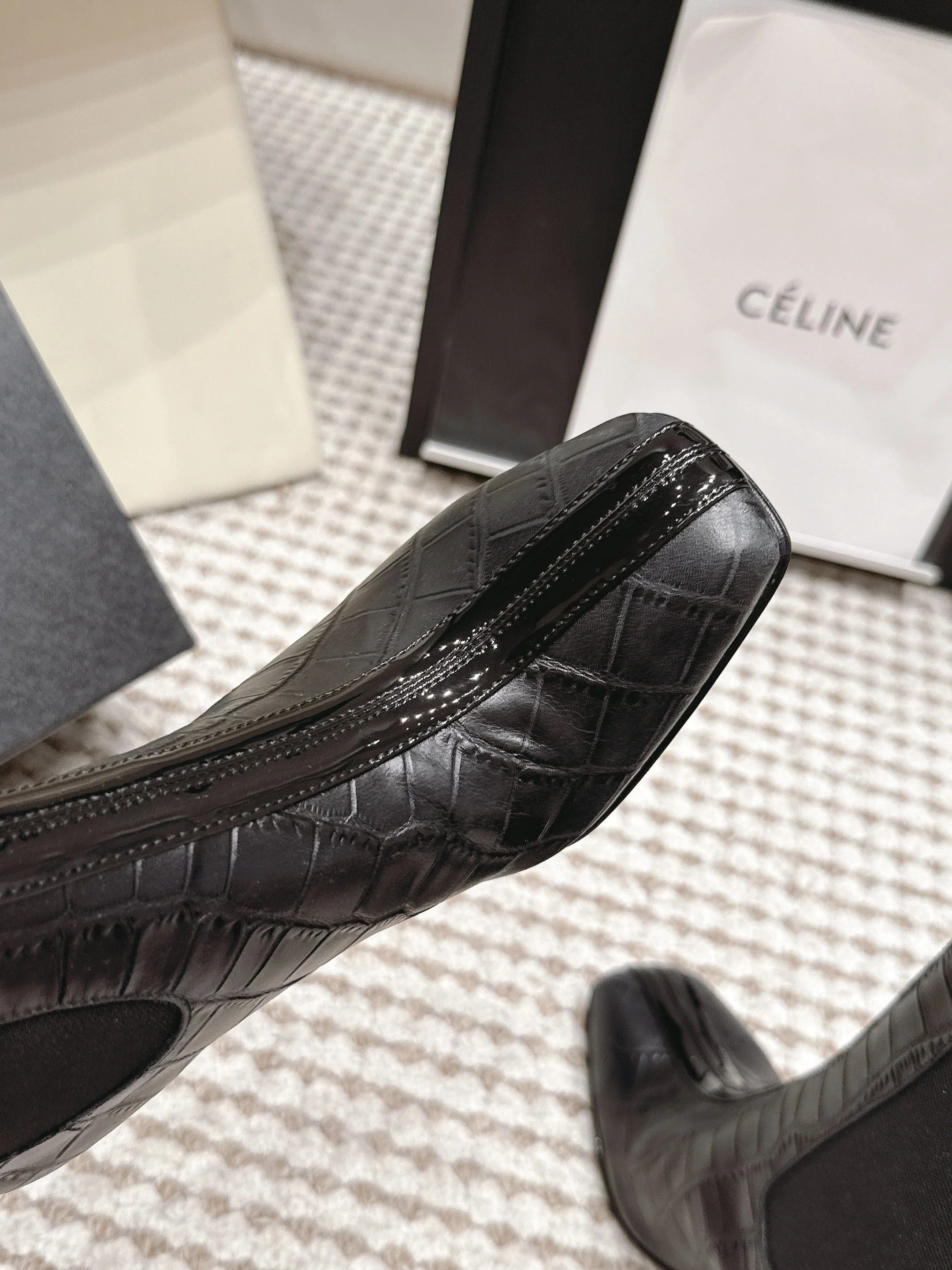 Chanel 2026 Boots 85mm Patent Calfskin 930660