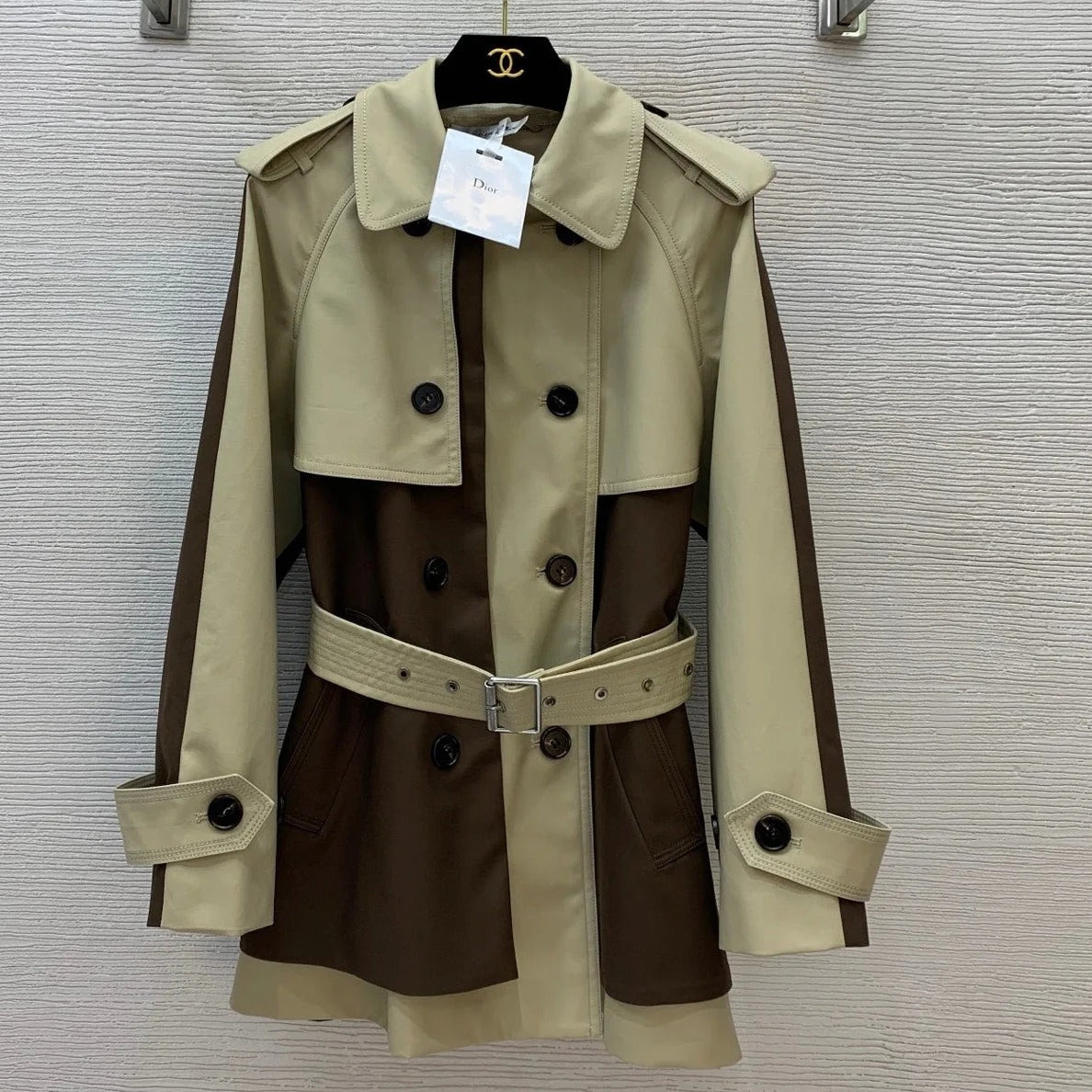 Dior 2026 Stand Collar Jacket White Wool 425720