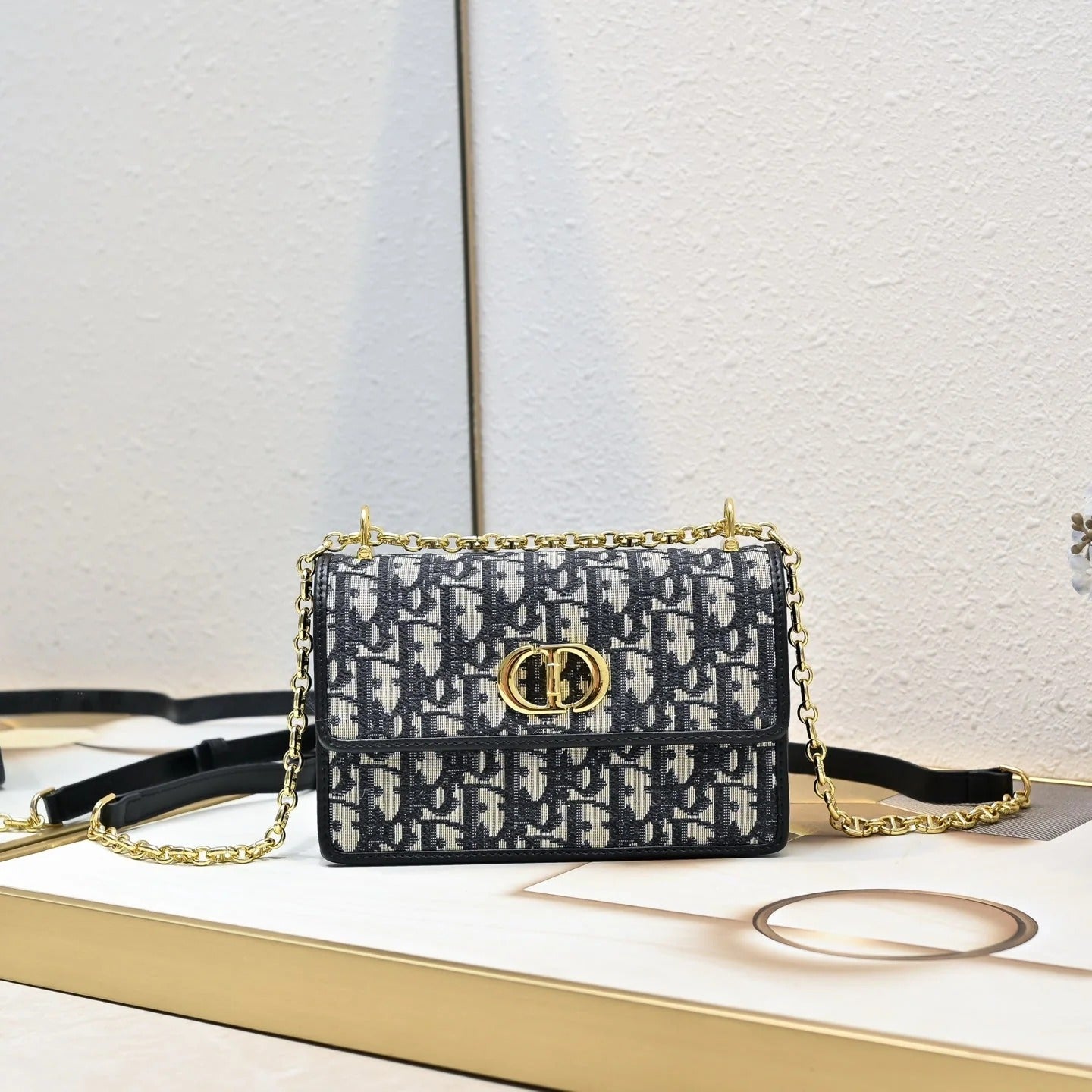 Dior 2026 Miss Caro Mini Bag 18cm Fabric Leather