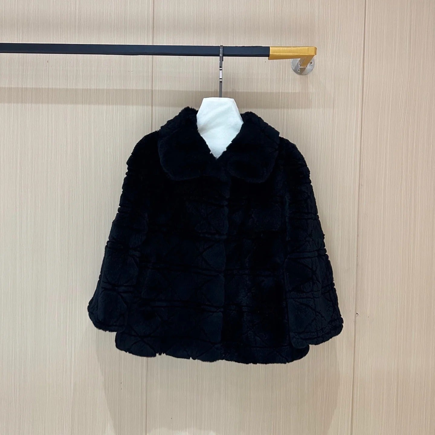 DIOR 25S ANGORA RABBIT FUR JACKET 767