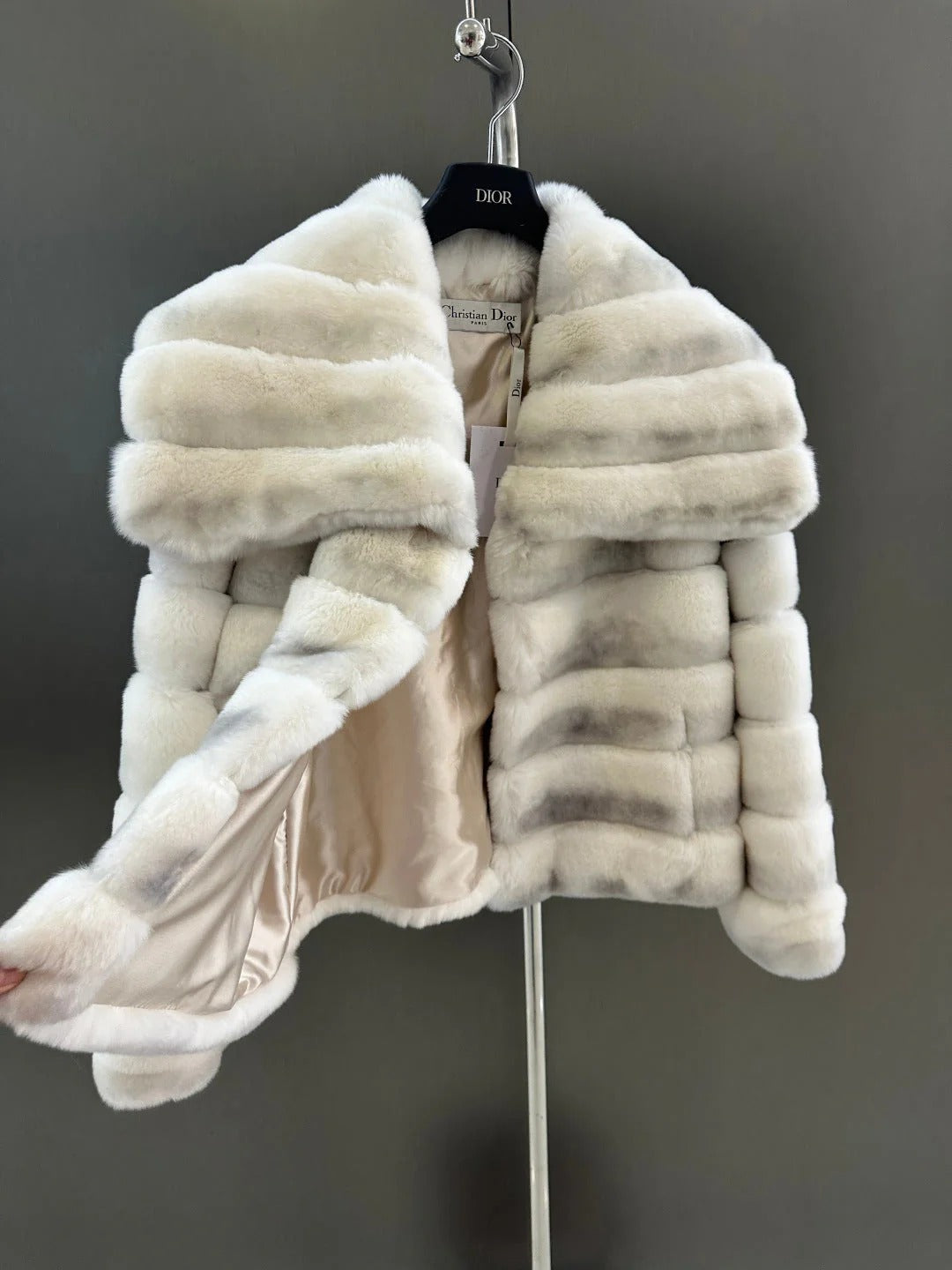 DIOR 25S RABBIT FUR JACKET 738