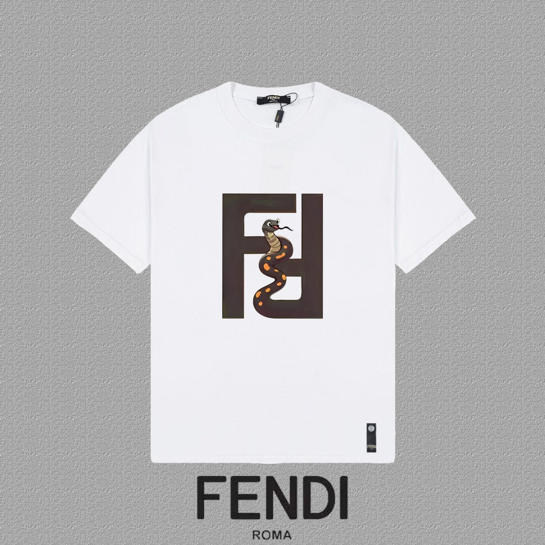 Fendi 2026 Men's Short-Sleeve T-Shirt Cotton 806084