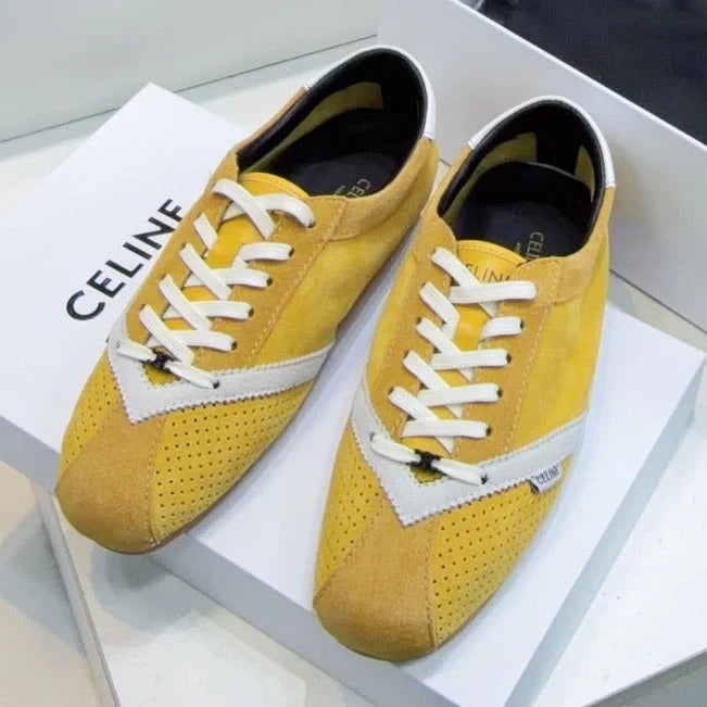 Celine 2026 The Flat Sneakers Suede 107304