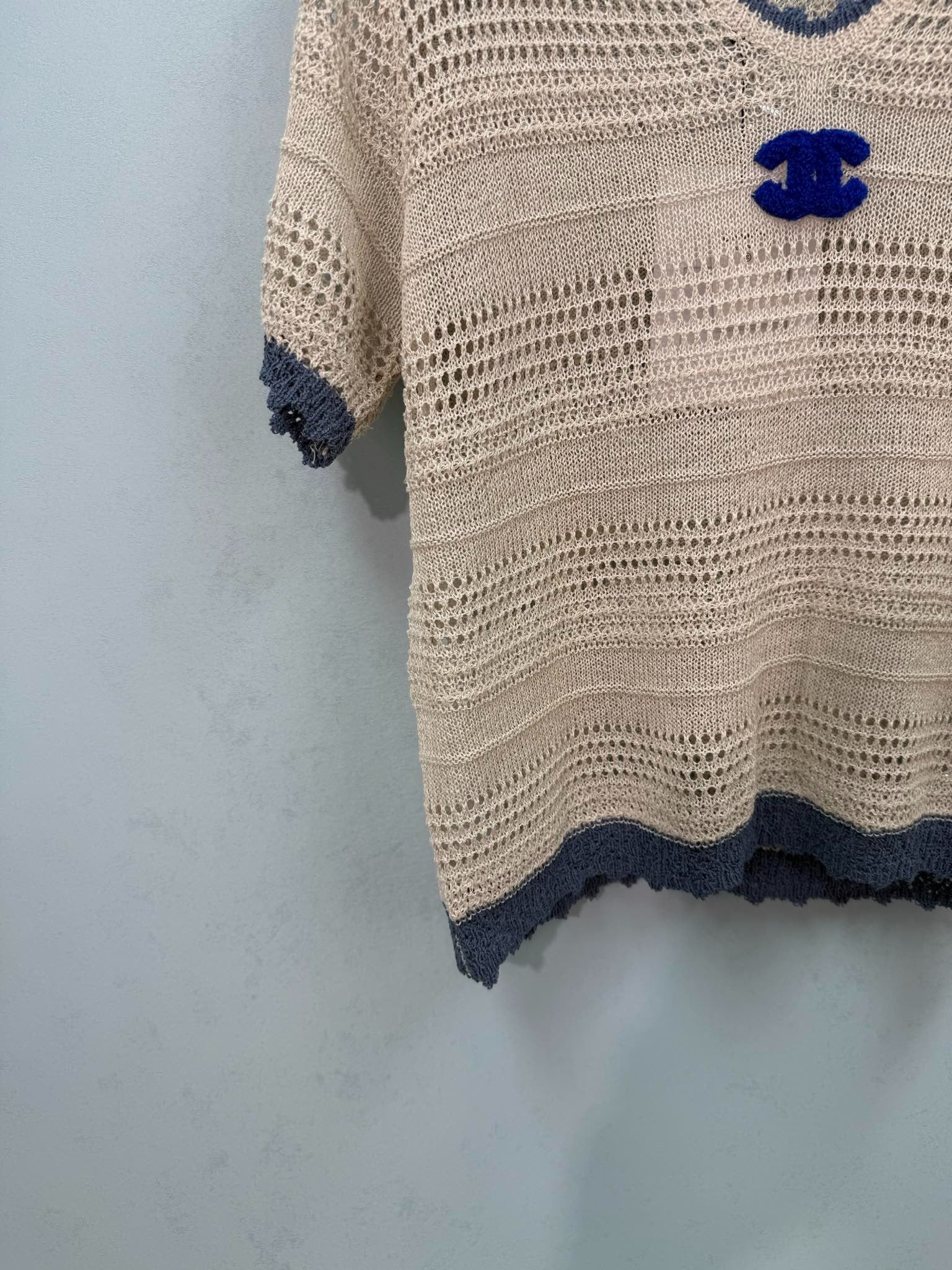Chanel 2026 knitted sweater Beige Wool 632642