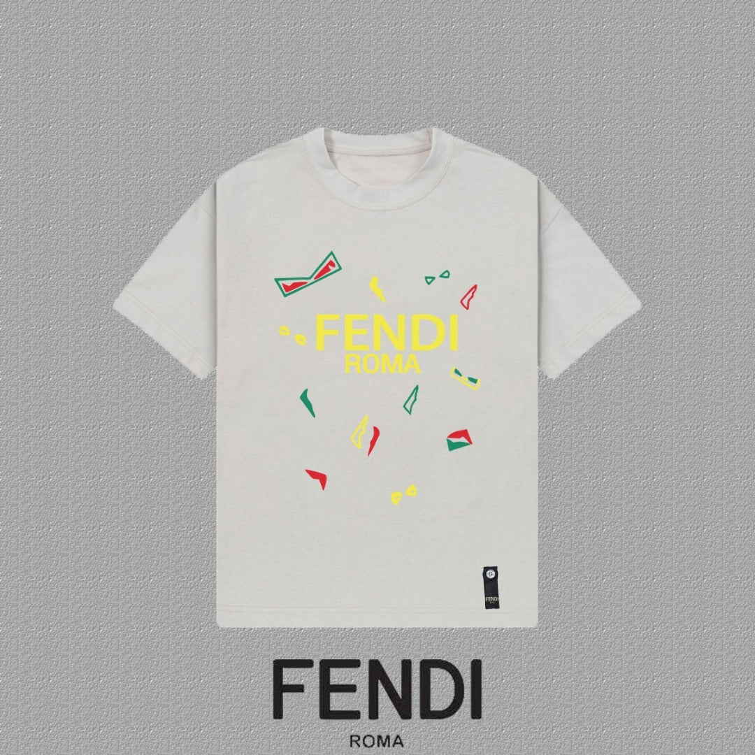 Fendi 2026 Men's Short-Sleeve T-Shirt Cotton 806105